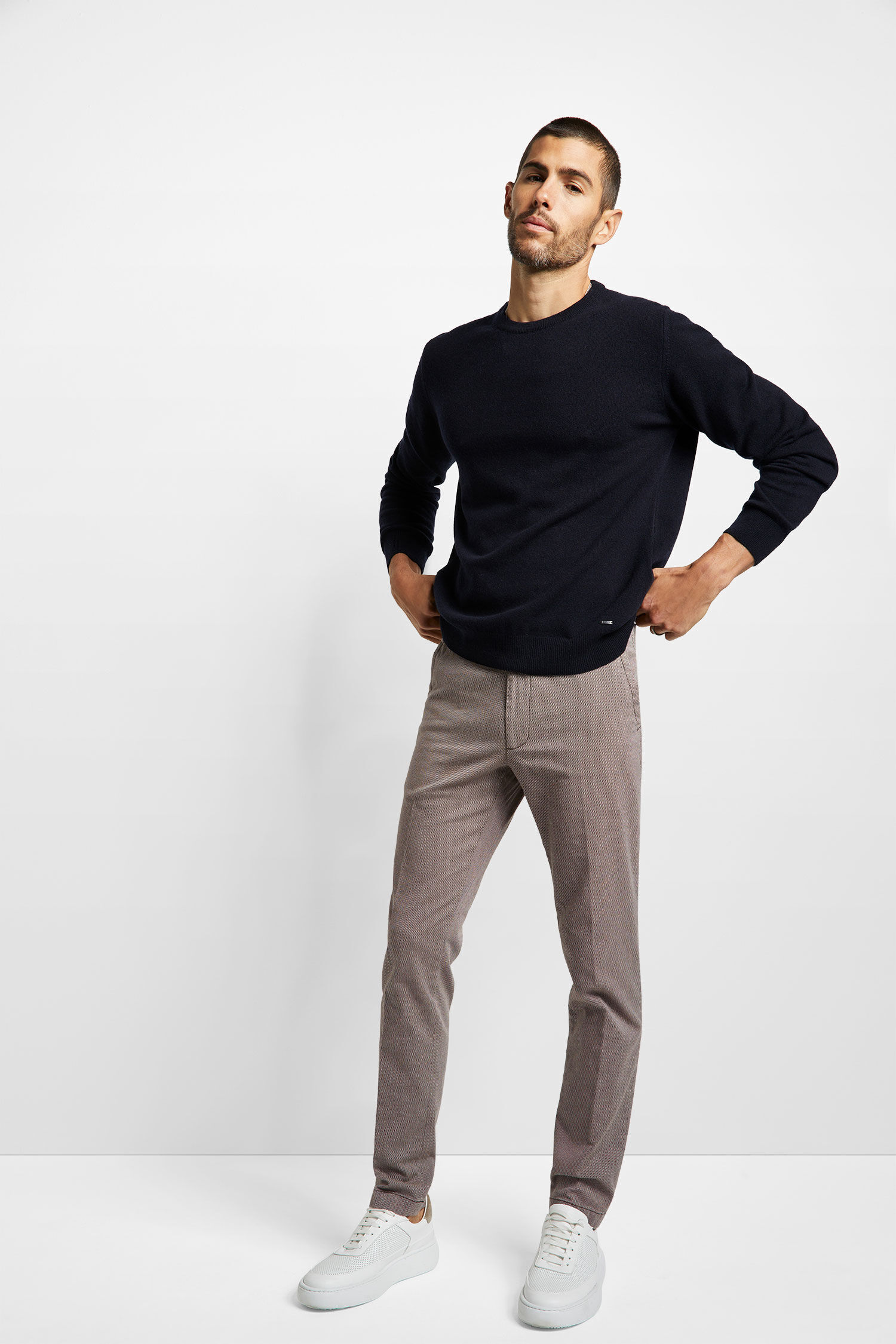 CINQUE-Hose-CIBRODY-hellbraun-CI-2166-1216-26-099-42_20 CINQUE Hose CIBRODY hellbraun CI-2166-1216-26-099-42 20