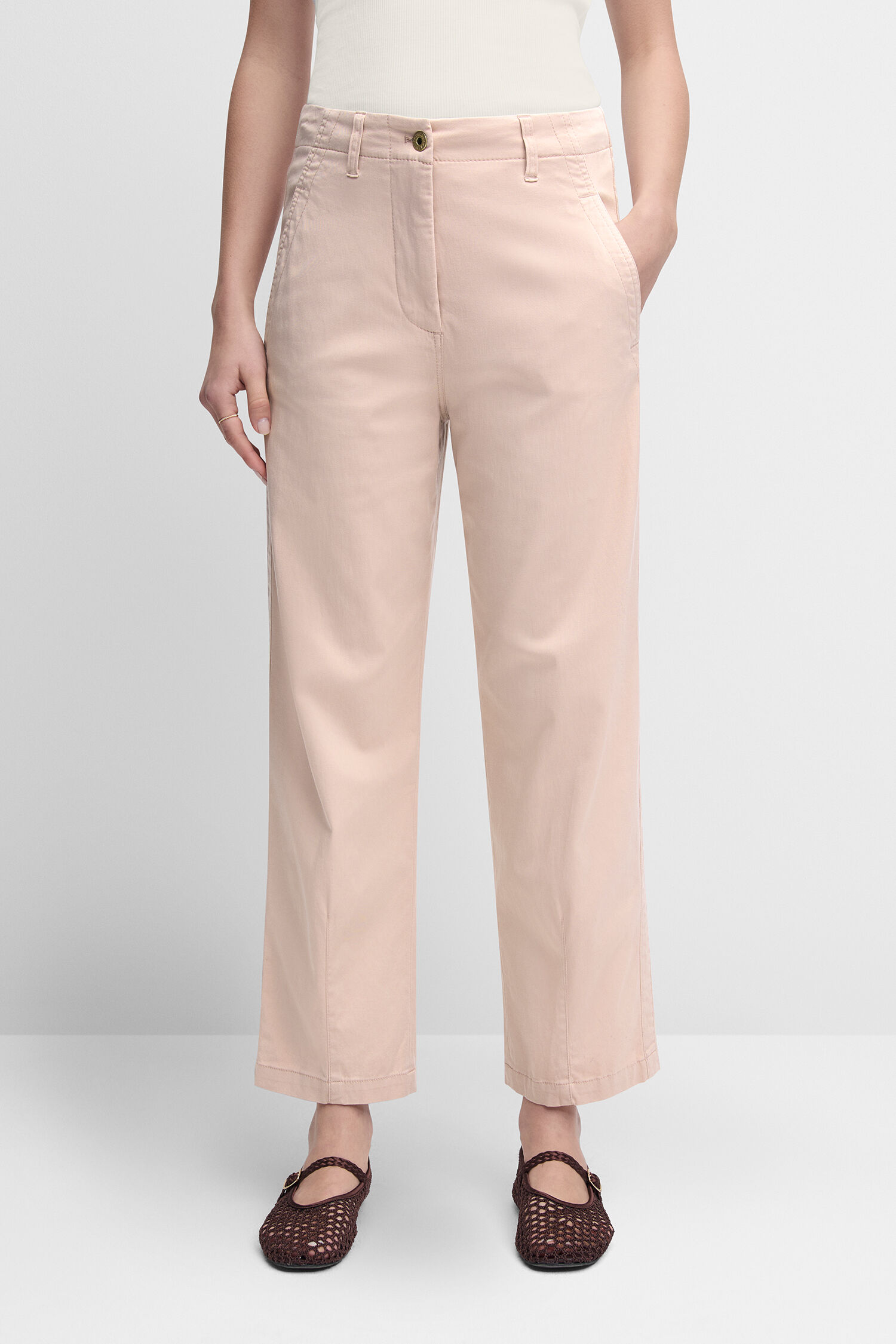 Bekleidung, Hosen, Dekoration für Zuhause, Leinen, Khaki