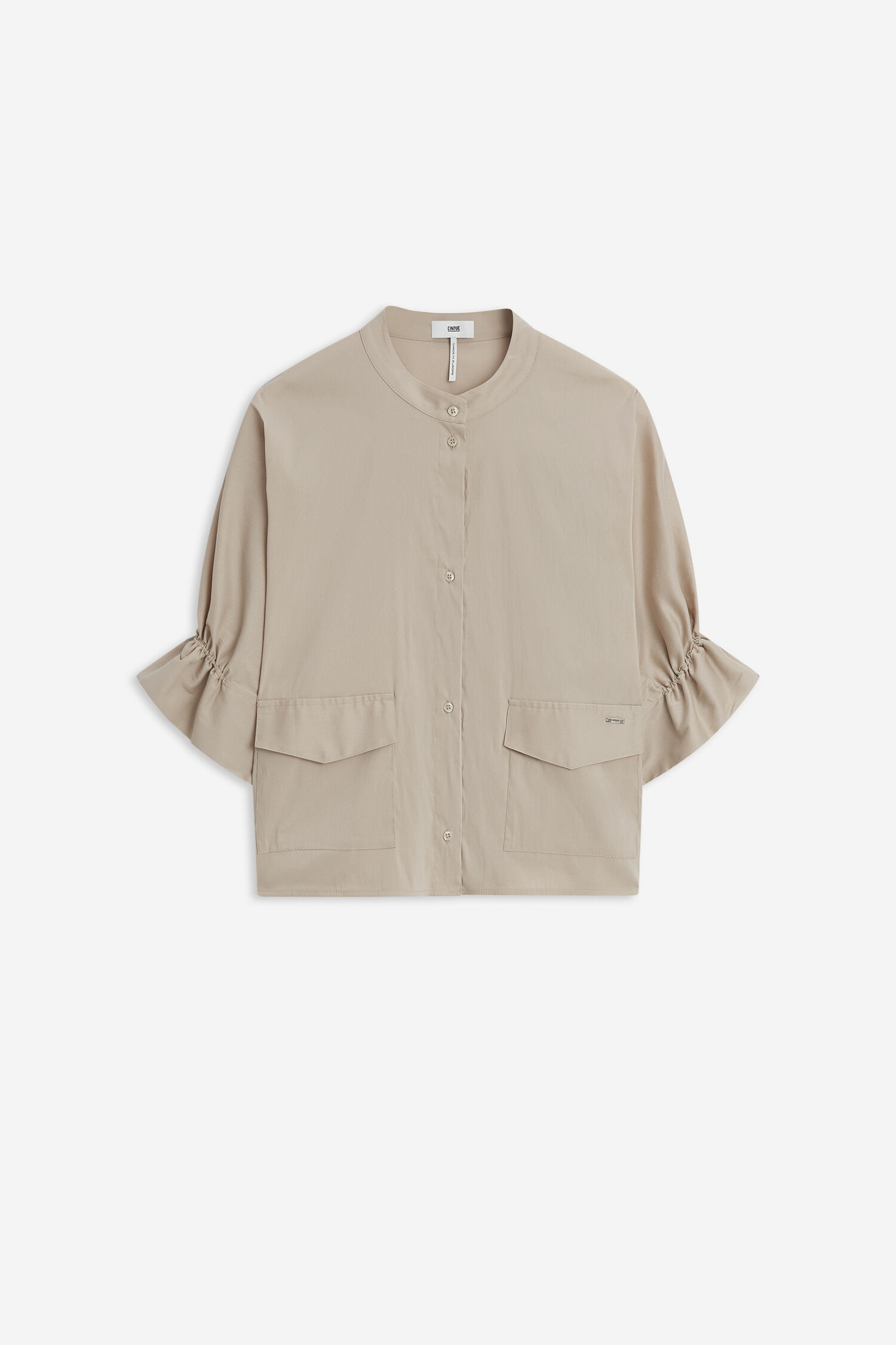 Bluse, Langarm, Ärmel, Leinen, T-shirt