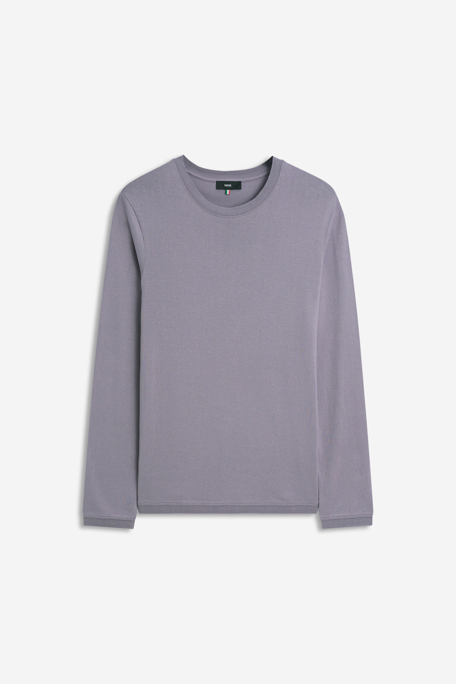 Langarmshirt, Lila, Rundhals, Kleidung, Oberteil