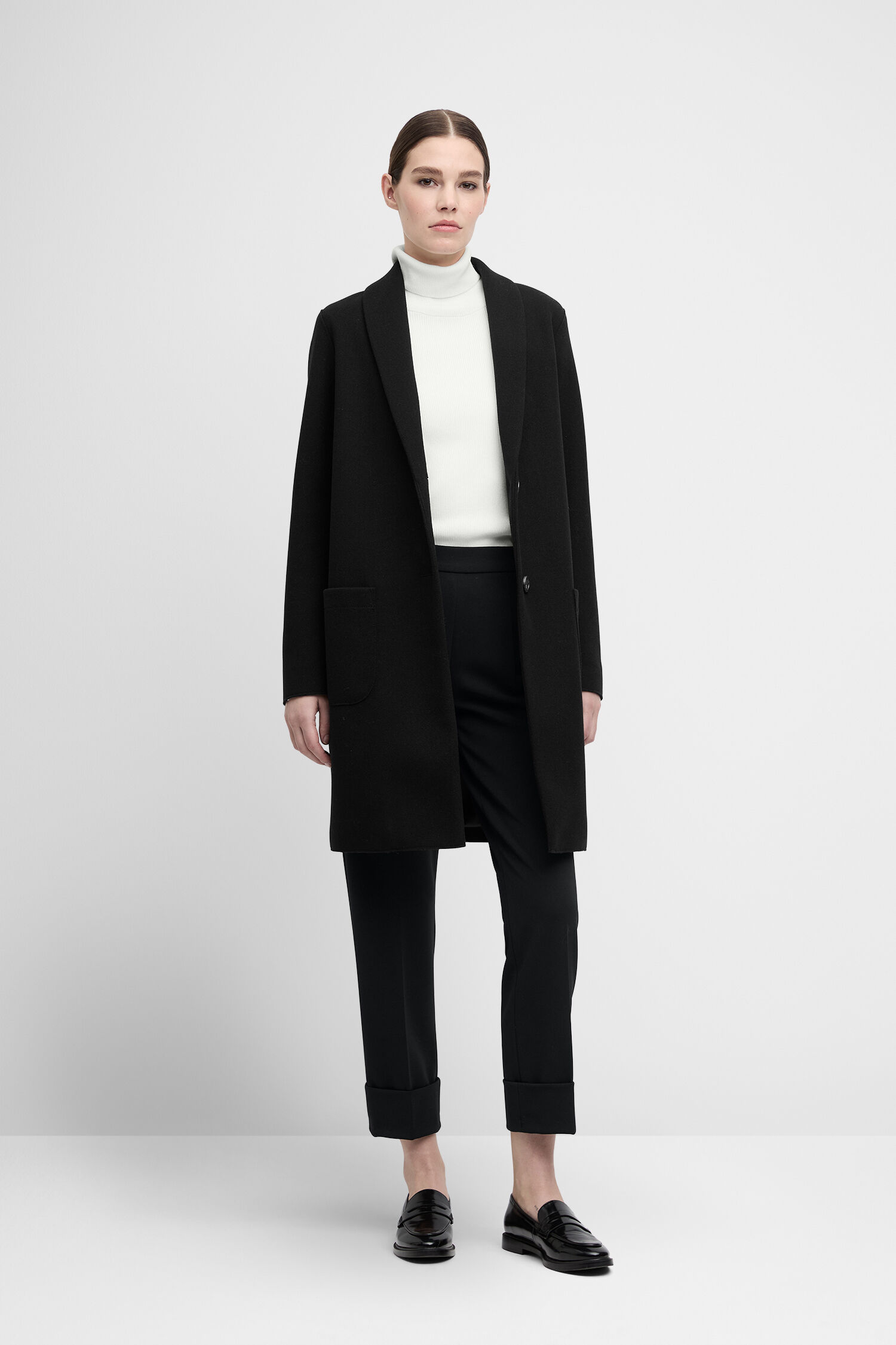 Mantel, Jacke, Blazer, Person