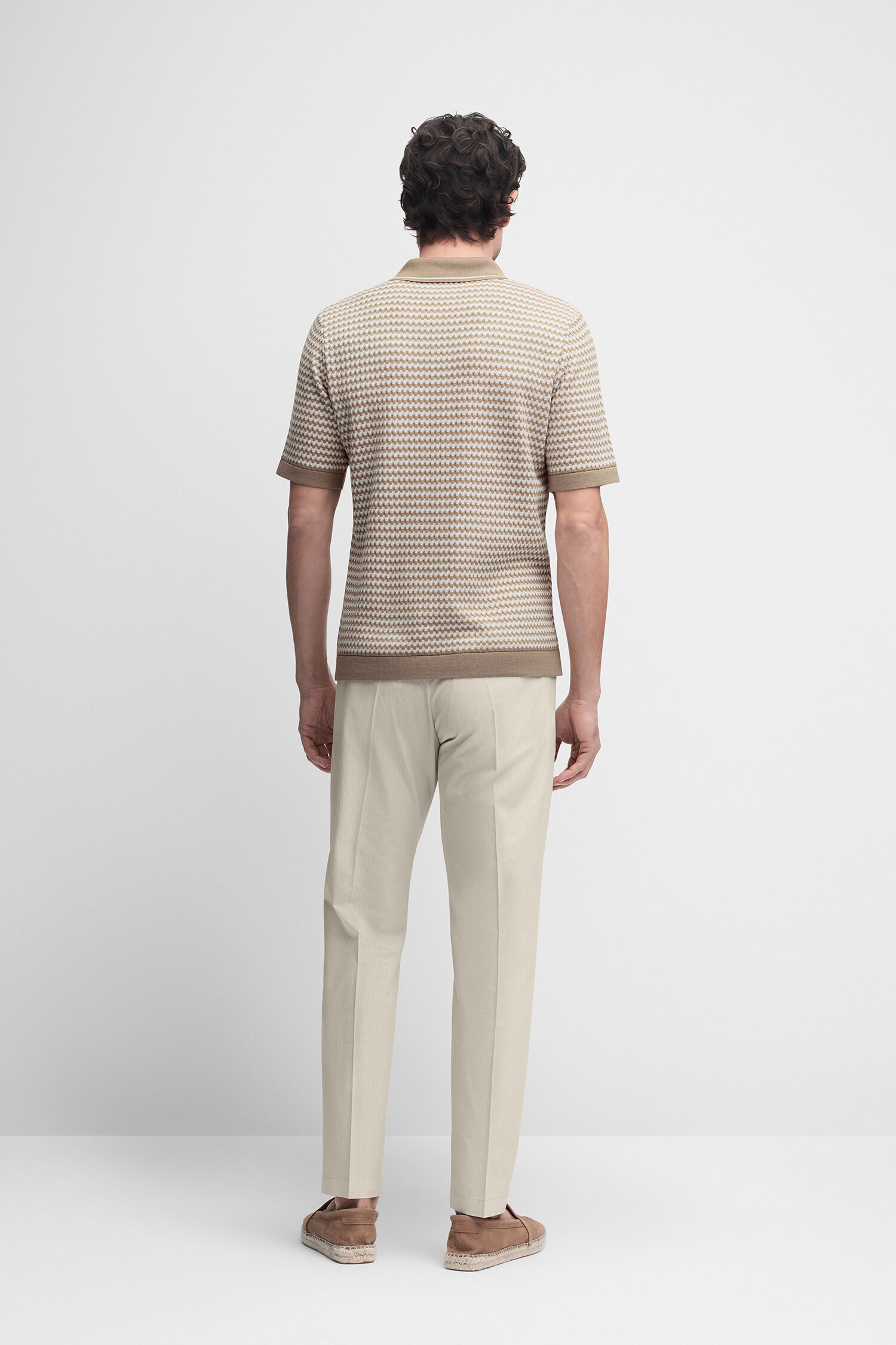 Dekoration für Zuhause, Leinen, Person, Stehend, Mann