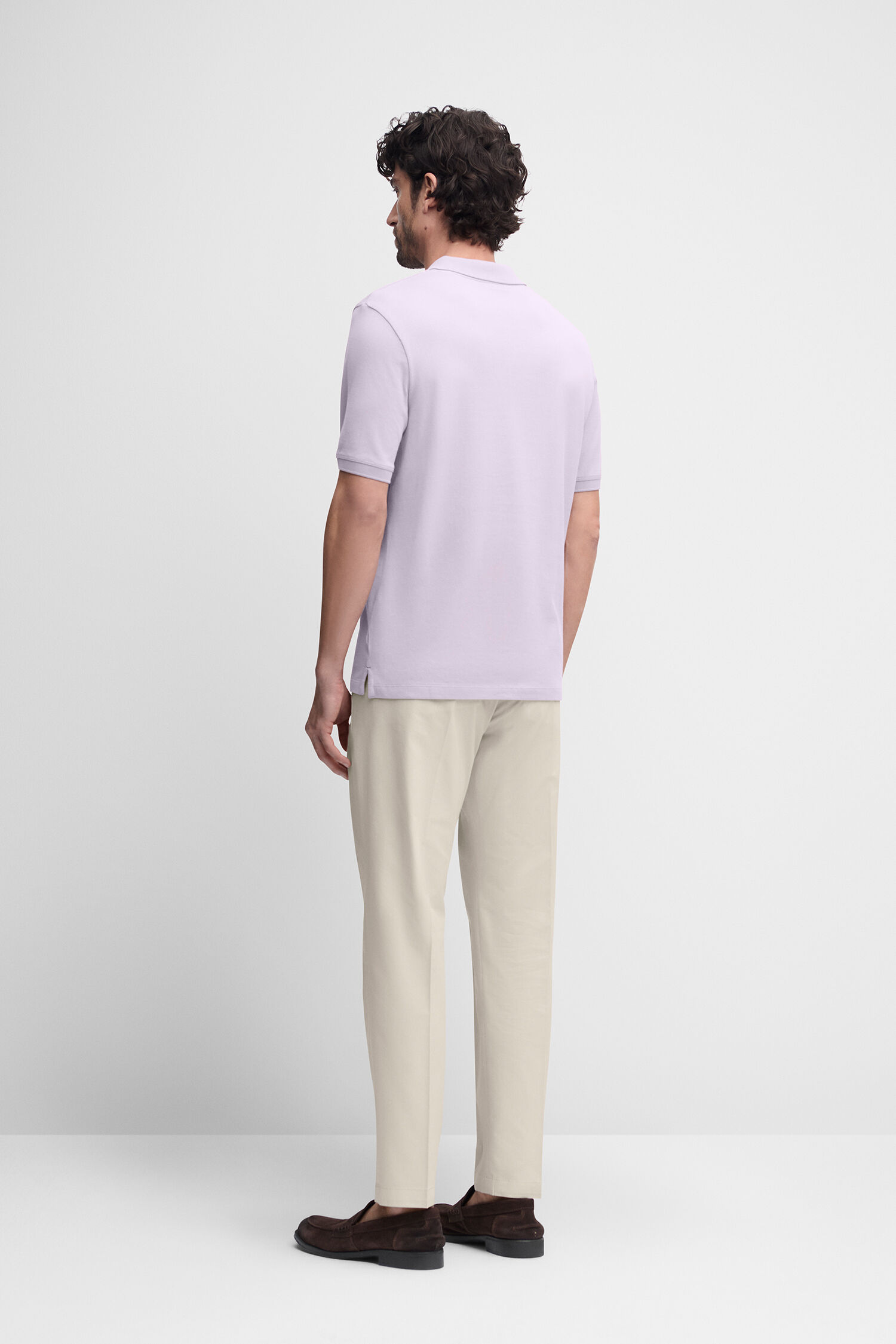 Leinen, Person, Stehend, T-shirt, Mann