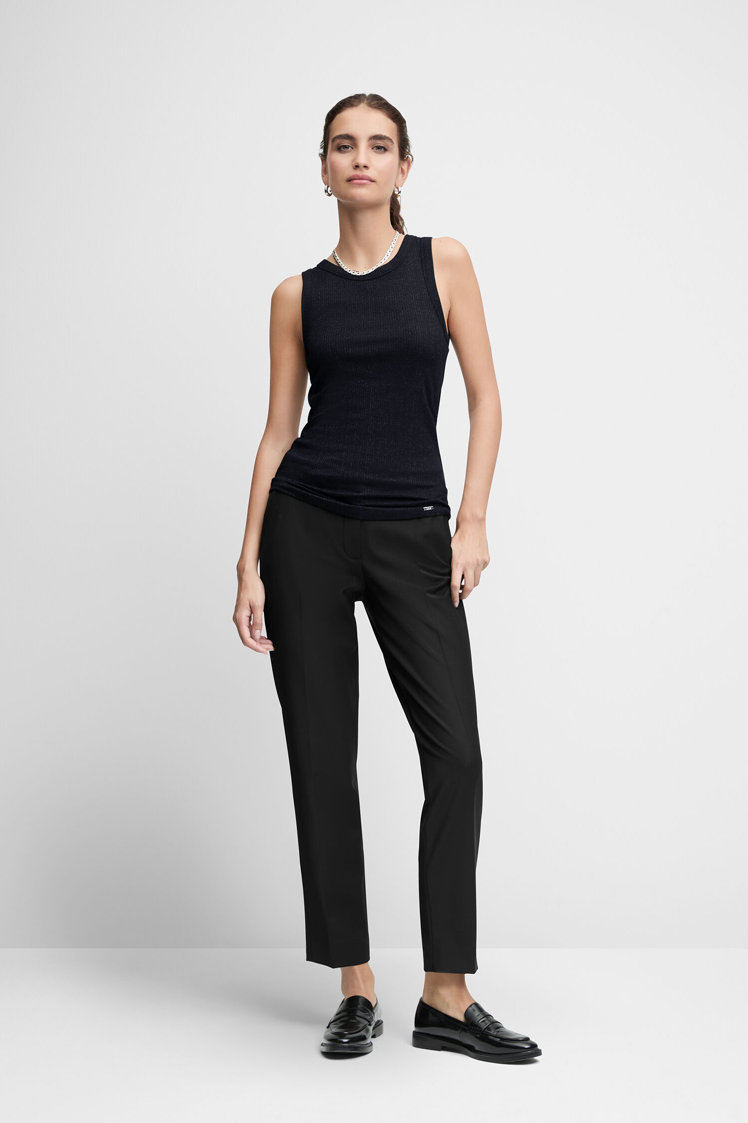Bekleidung, Hosen, Weste, Person