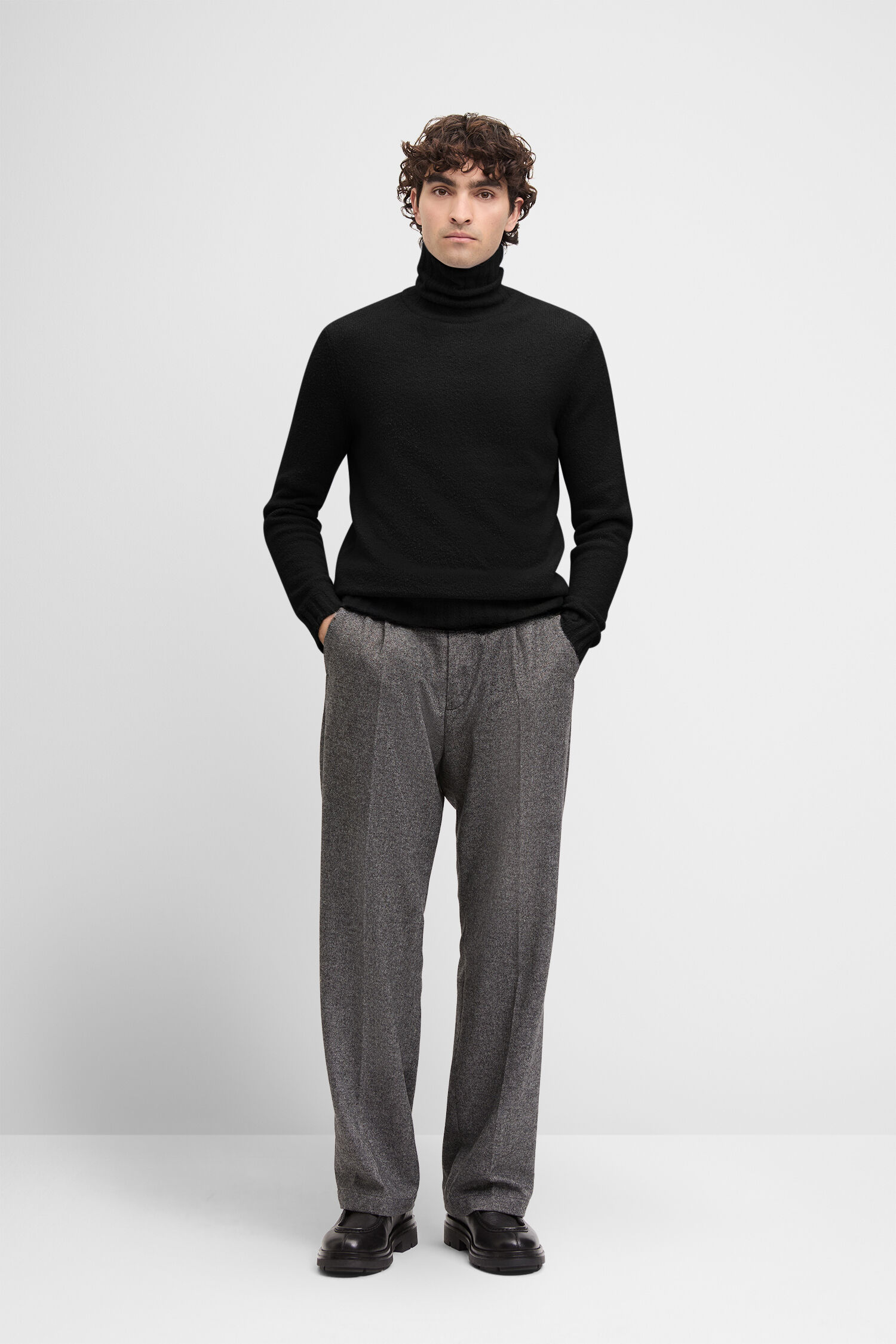 Langarm, Hosen, Pullover, Mann, Person