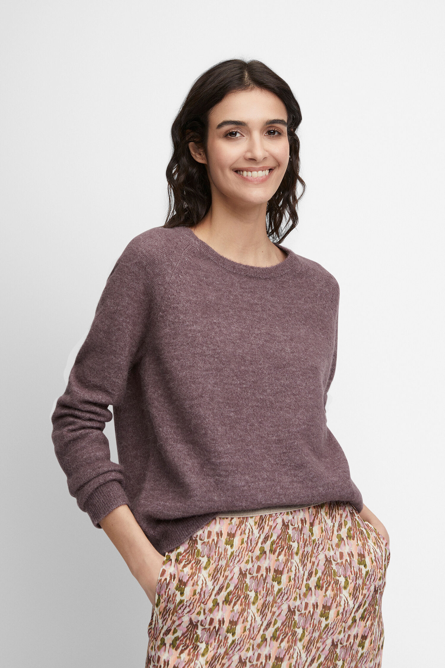 CINQUE Pullover CIELLANA CI-6548-5574-57-243-XS 201 - aubergine