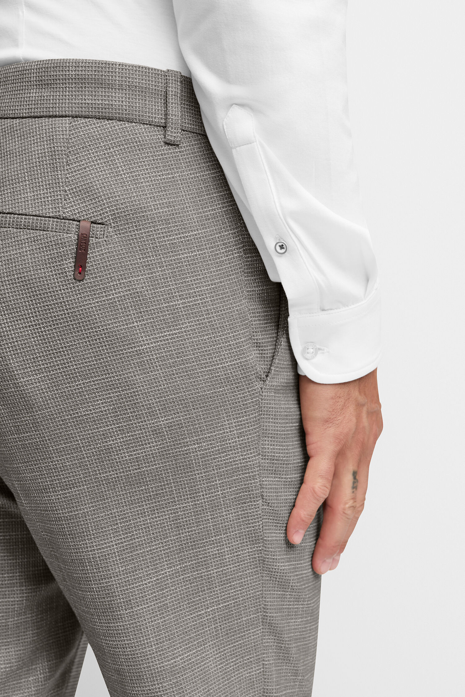 Hosen, Leinen, Hemd, Mann, Person