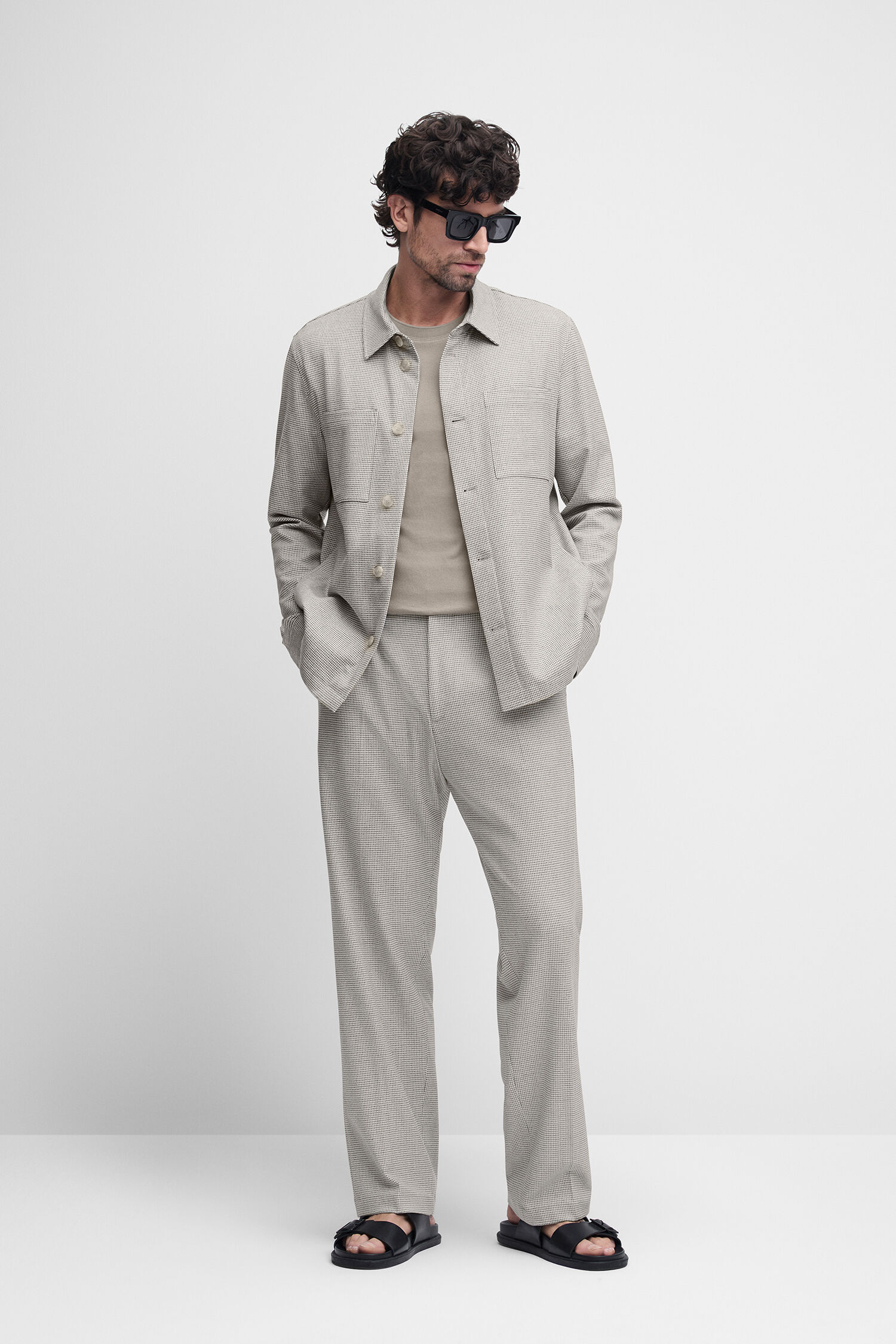 Formelle Kleidung, Anzug, Leinen, Mantel, Person