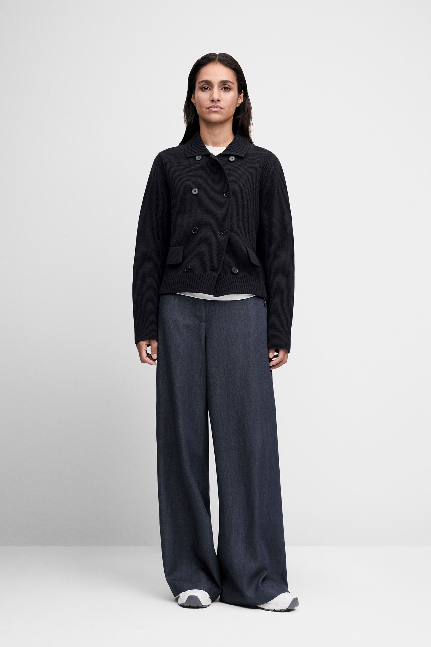 jacke,  Doppelseitig?, schwarz, weite hose?, weite beine