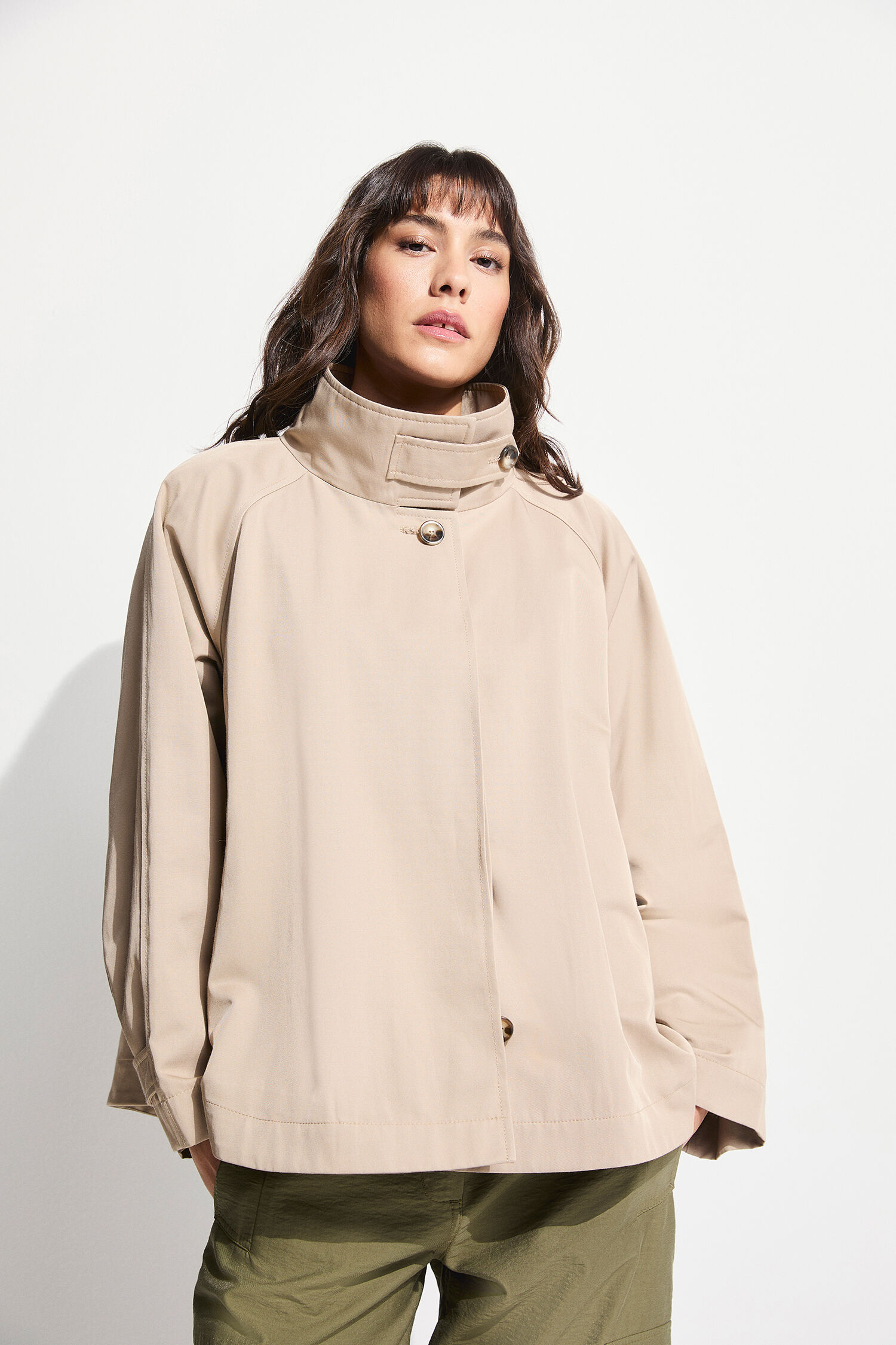 Mantel, Jacke, Erwachsener, Person, Frau