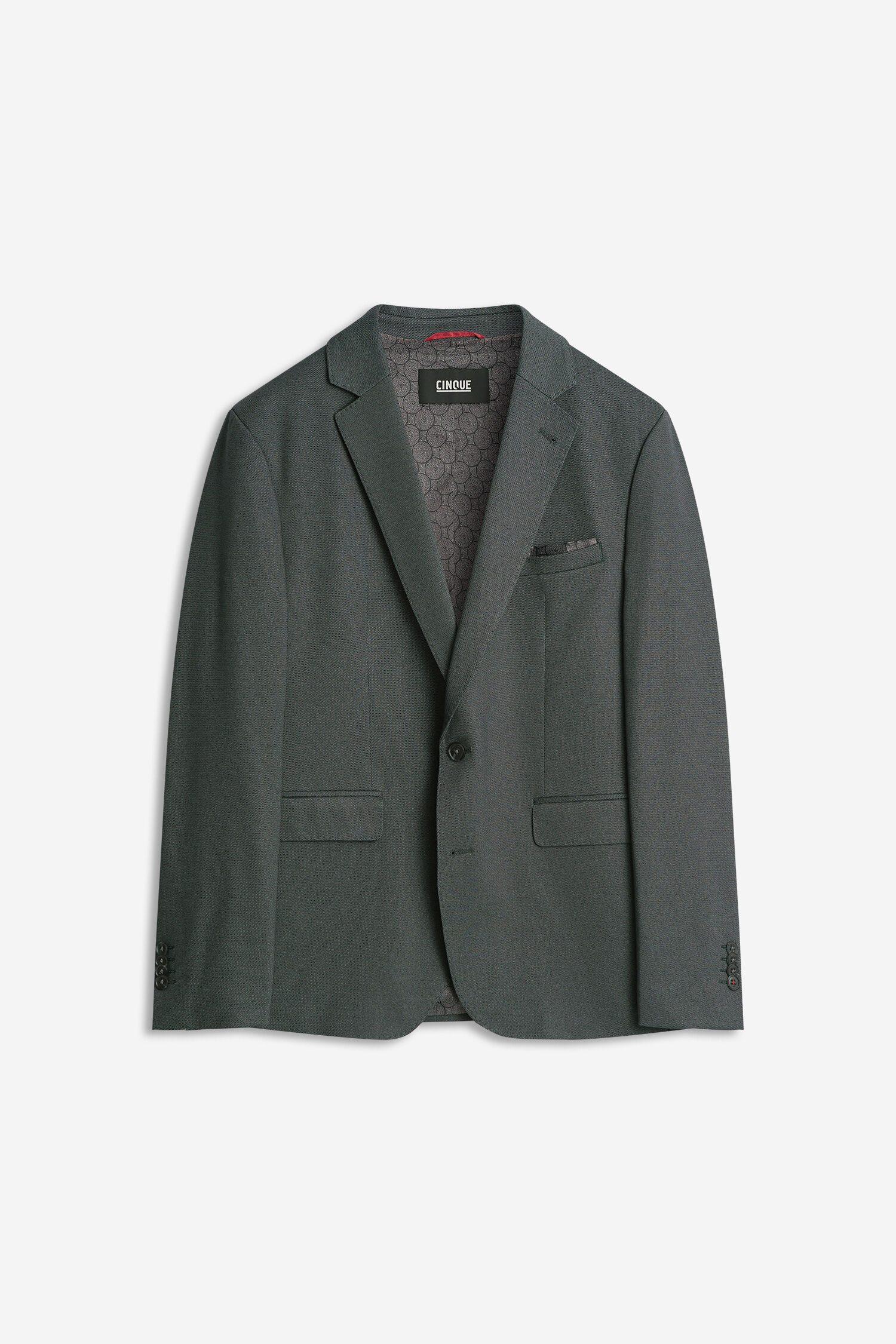 Anzugjacke, Blazer, Einreihiger Anzug, Revers, Brusttasche