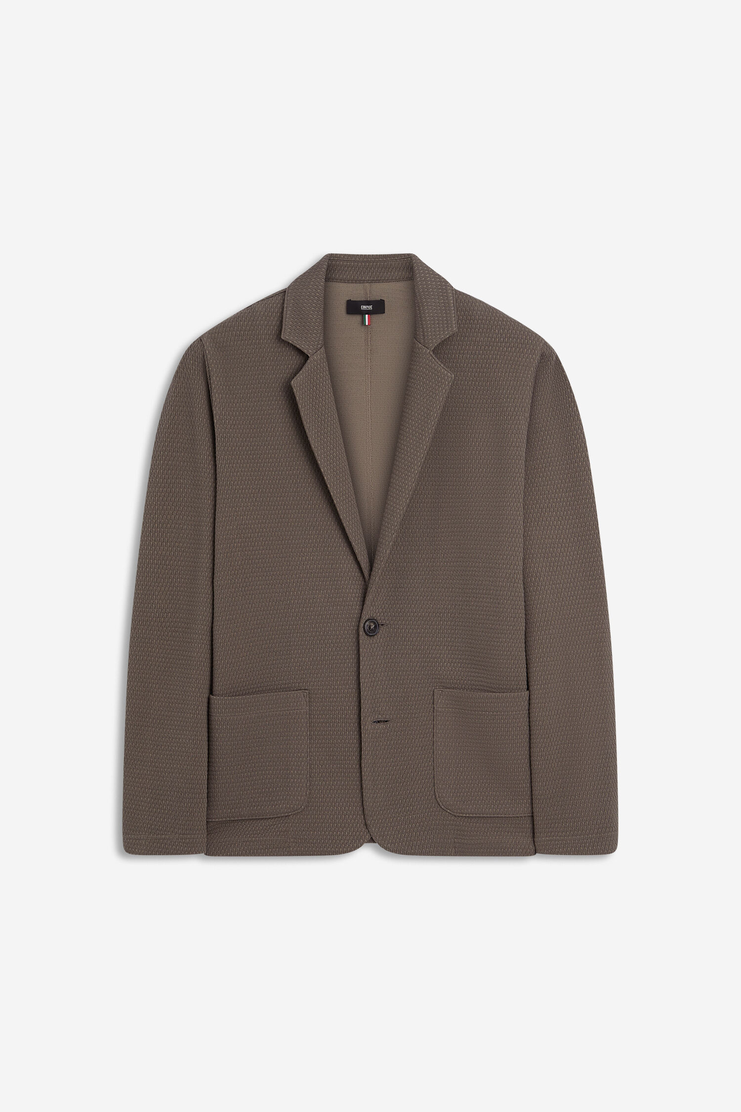 Blazer, Herren, Braun, Wolloptik, Two-Button