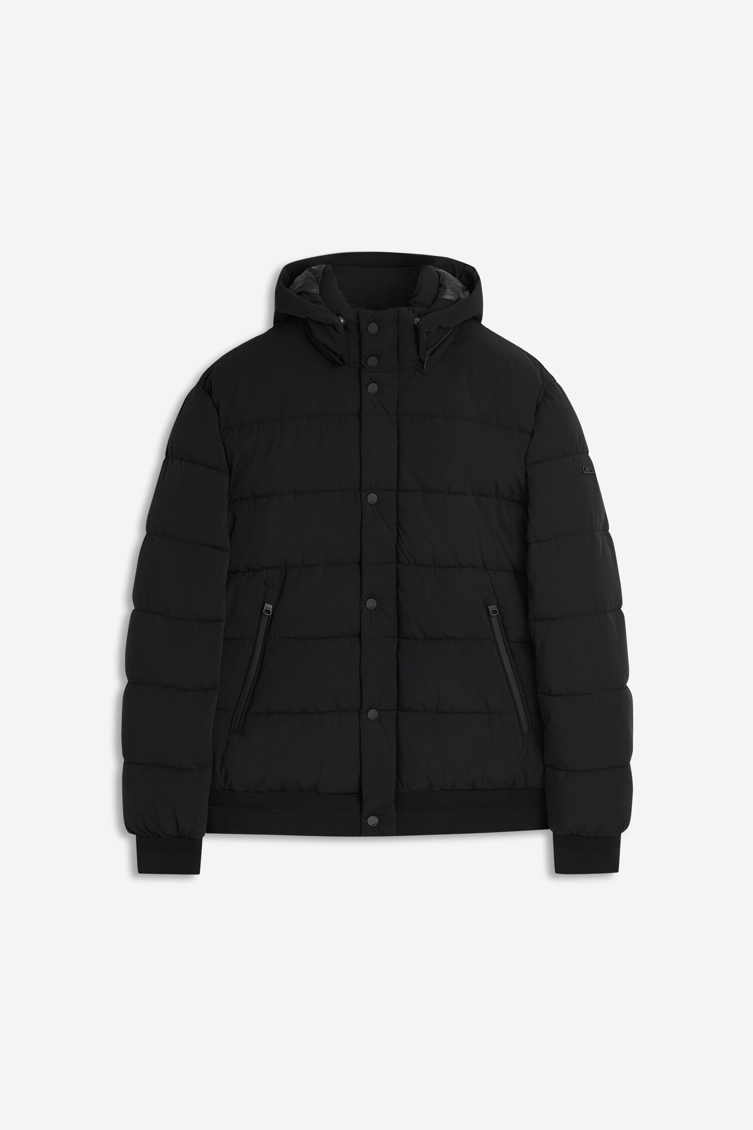 Dufflecoat, Puffer jacket, Schwarz, Steppjacke, Kapuze