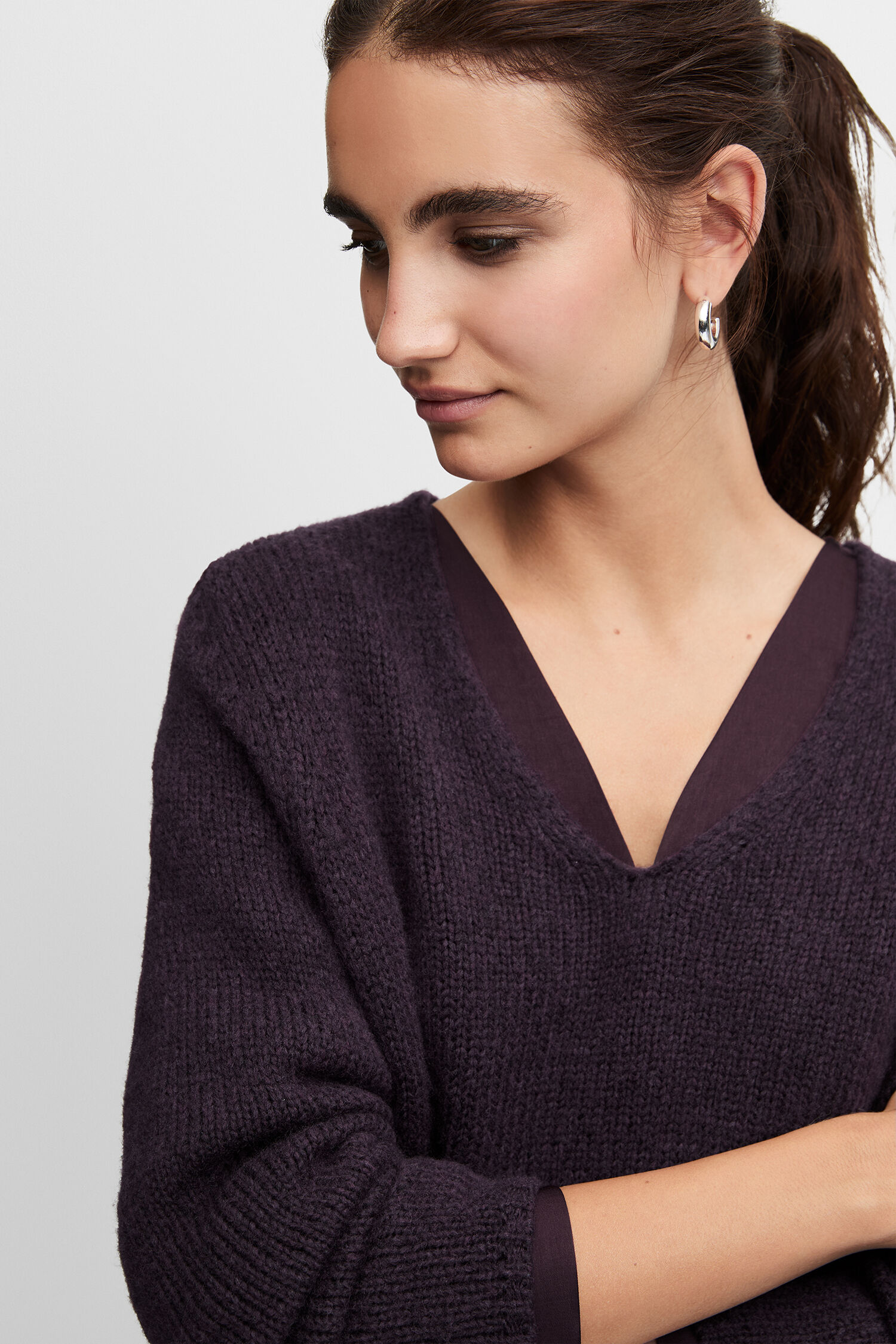 Strickwaren, Pullover, Erwachsener, Person, Frau