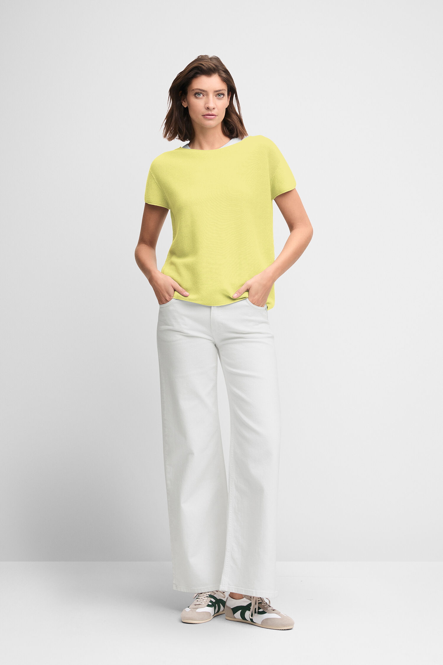 Bluse, Leinen, Erwachsener, Person, Frau