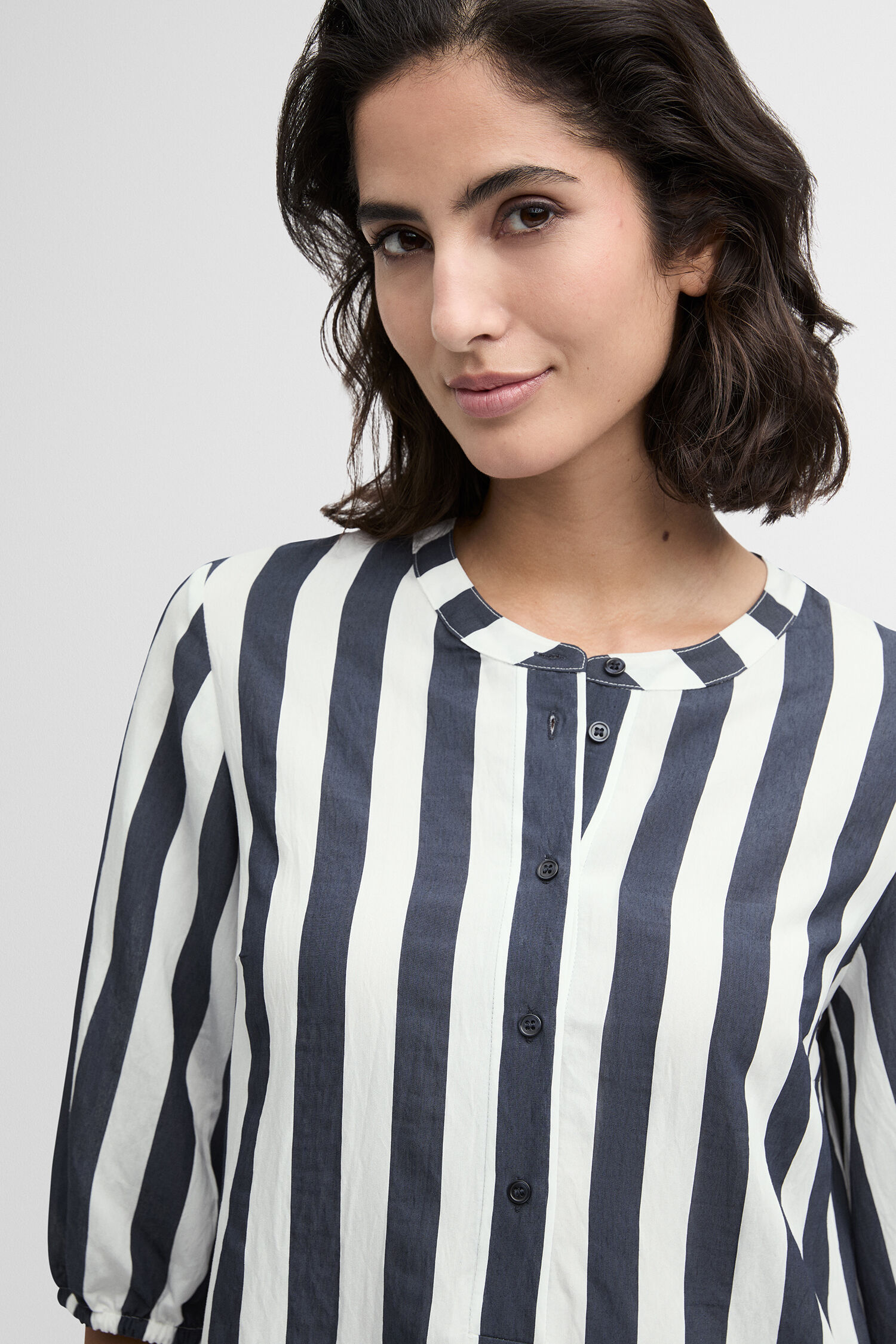 Kleid CIDANIELI Bluse, Hemd, Langarm, Person, Frau