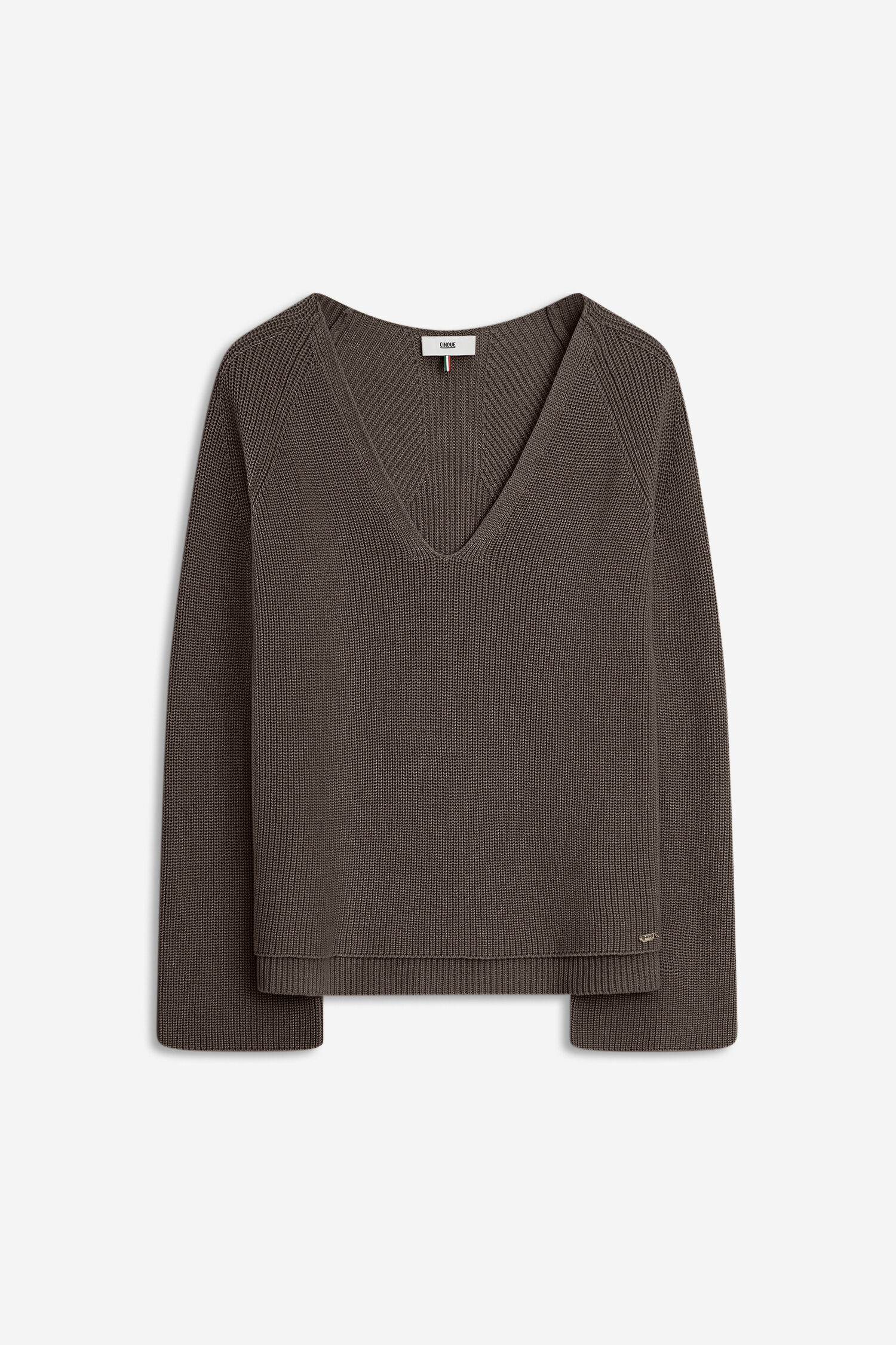 Bekleidung, Strickwaren, Pullover, Langarm, Mantel