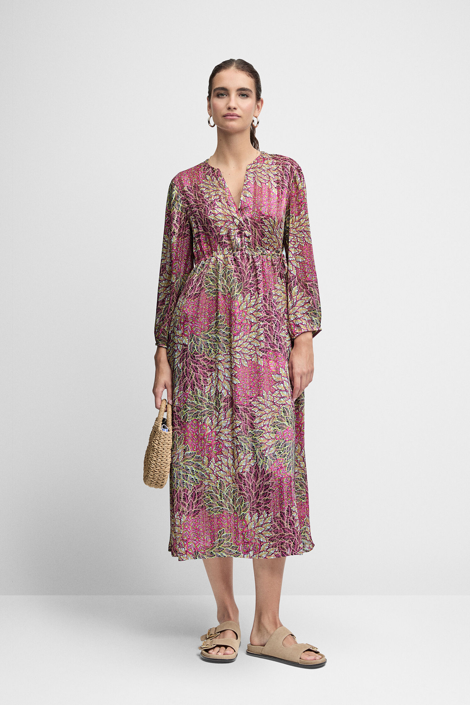 Kleid CIDEAN Kleid, Modisch, Sandale, Person, Robe