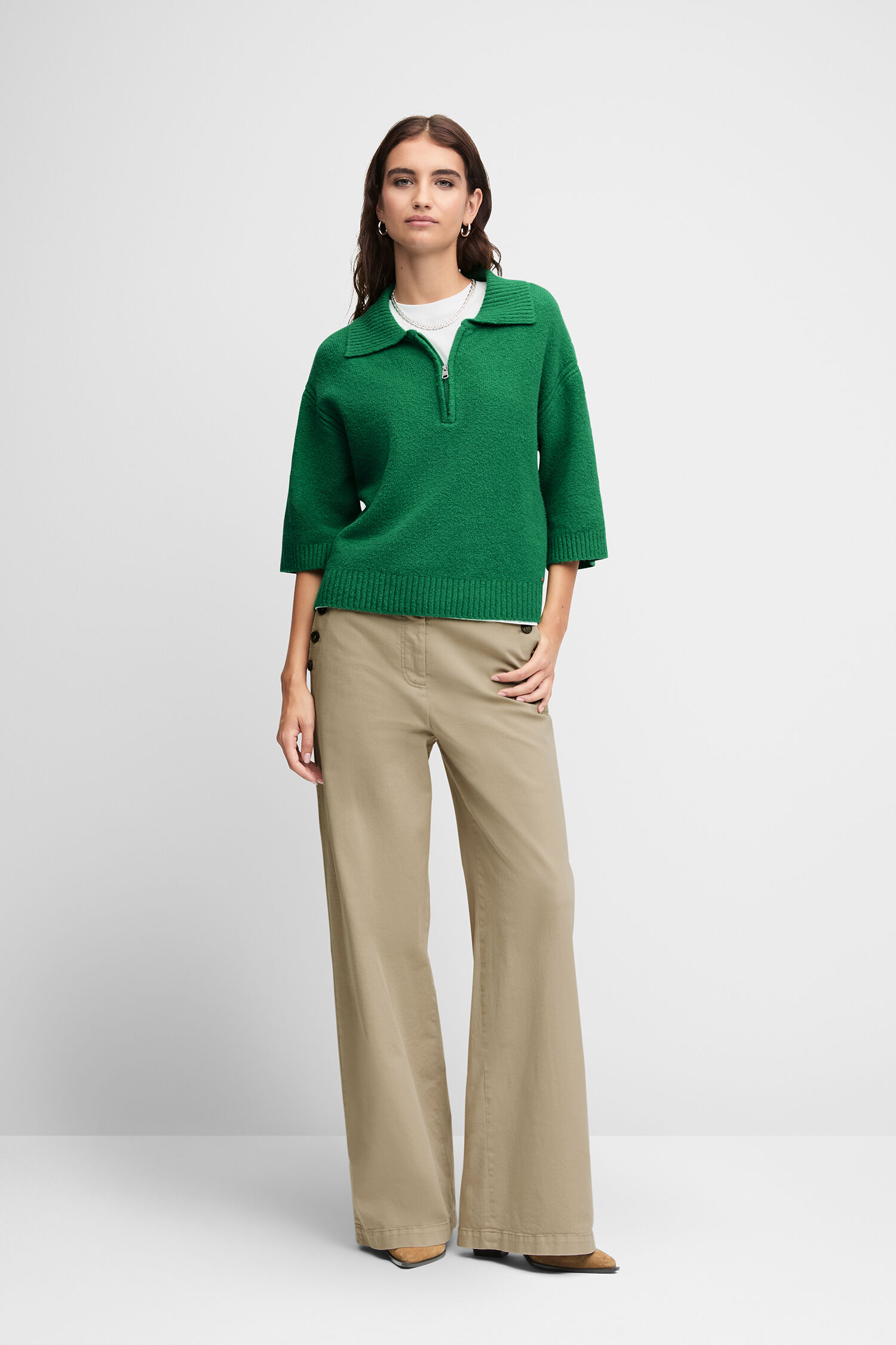 Bekleidung, Strickwaren, Pullover, Hosen -