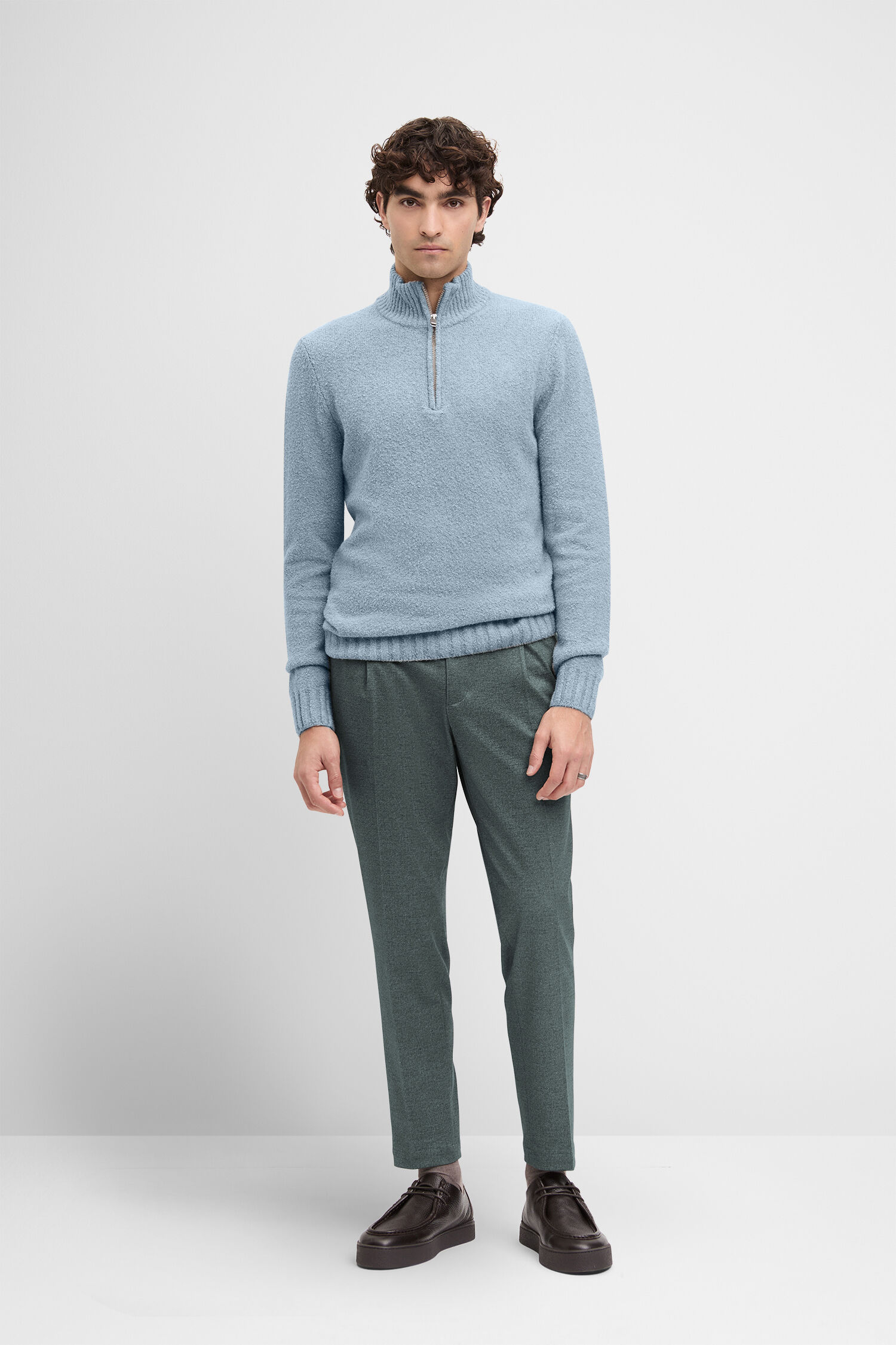 Bekleidung, Hosen, Strickwaren, Pullover, Langarm