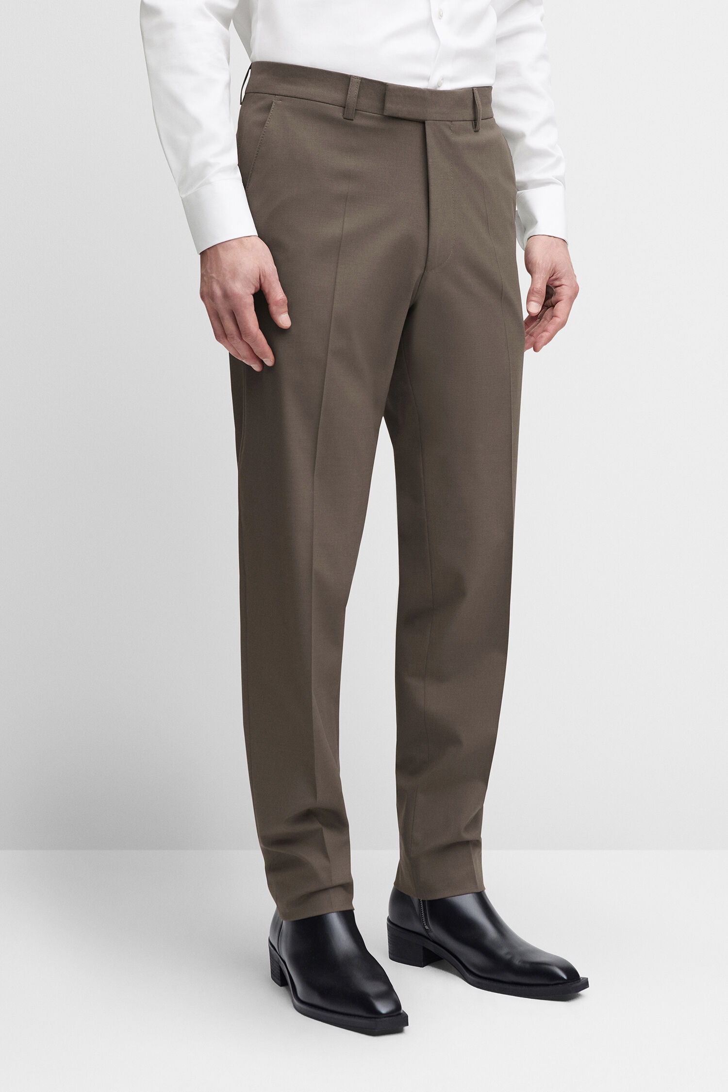 Anzug, Sakko, Hose, Turtleneck, Sonnenbrille