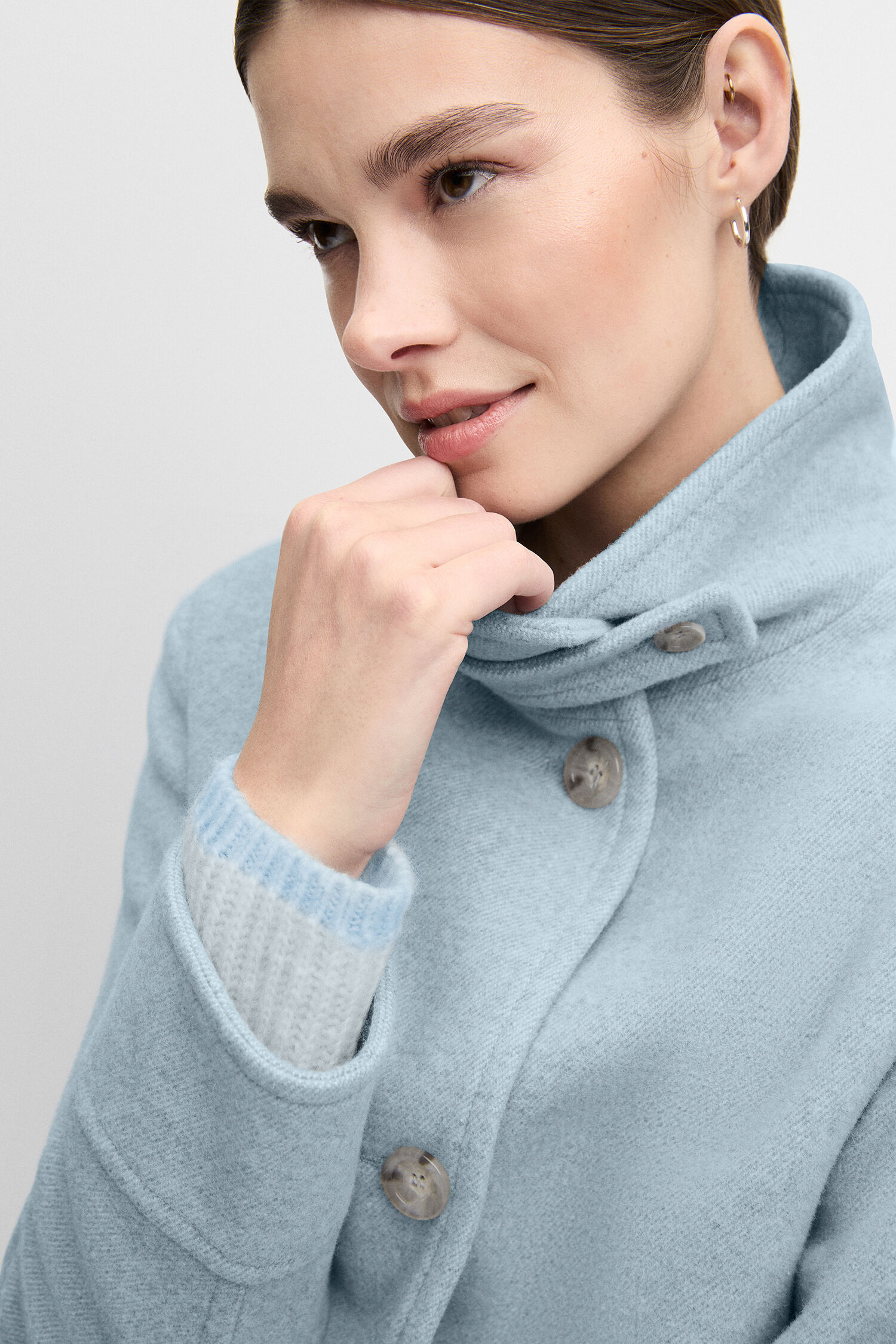 Mantel, Strickwaren, Pullover, Person, Sweatshirt