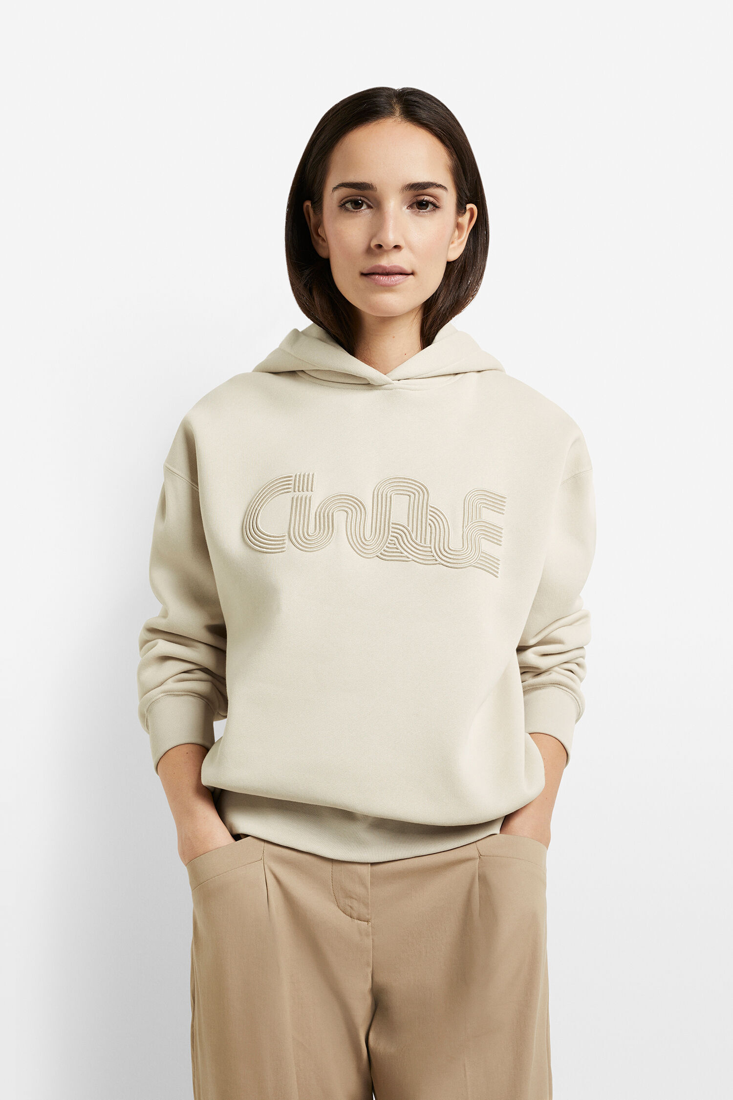 CINQUE Sweatshirt CISWIFTO CI-5211-5412-10-243-XS 20 - beige