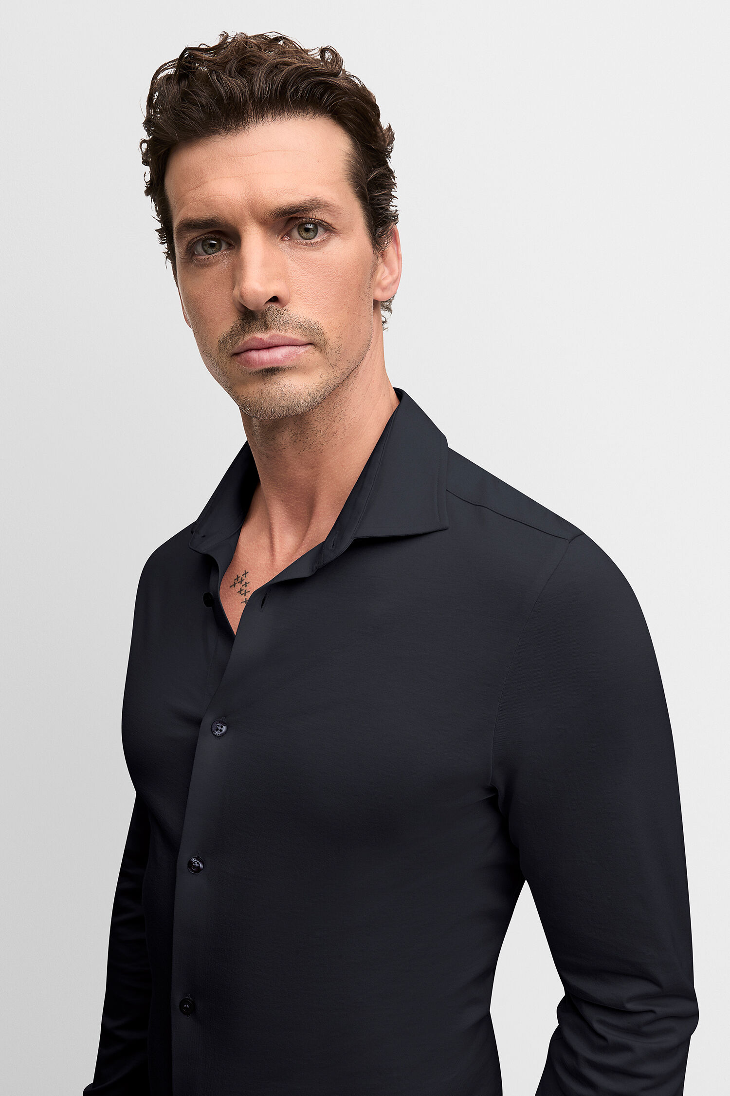 Hemd, Langarm, Ärmel, Mann, Person