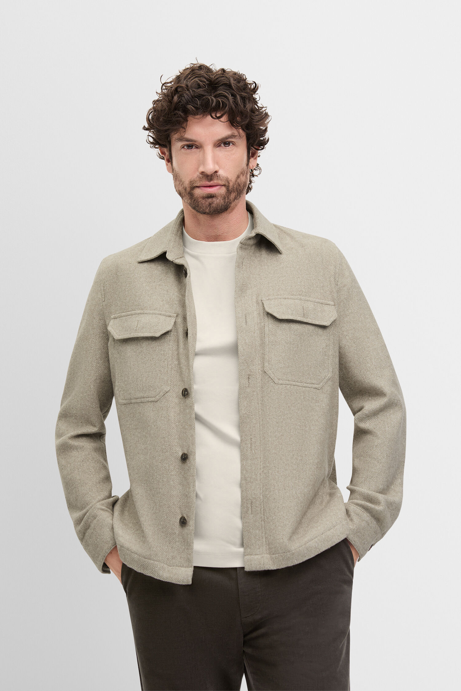 Outfit Hemd Mit Jacke Jacke CIPOLPO Cinque