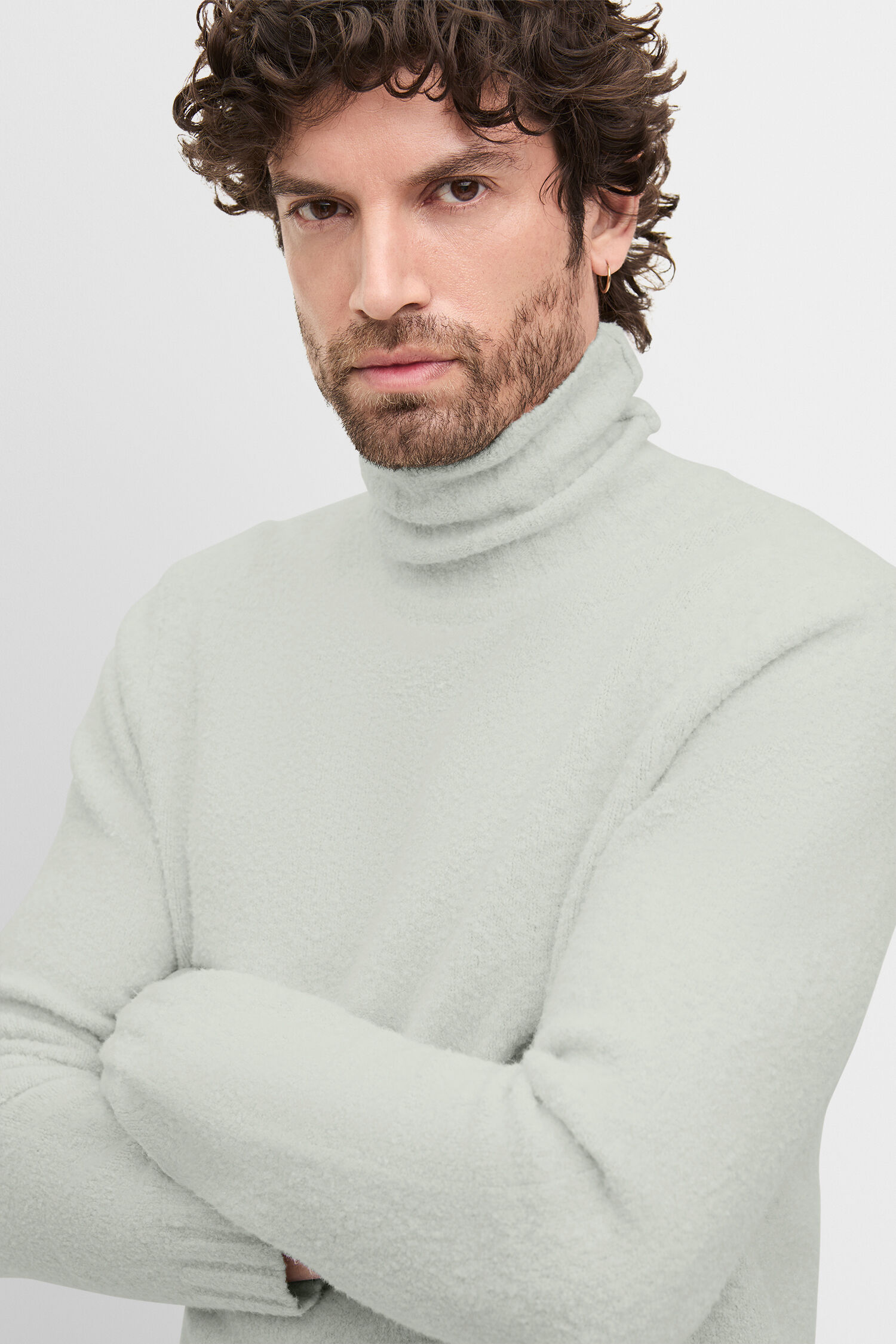 Langarm, Pullover, Sweatshirt, Mann, Person