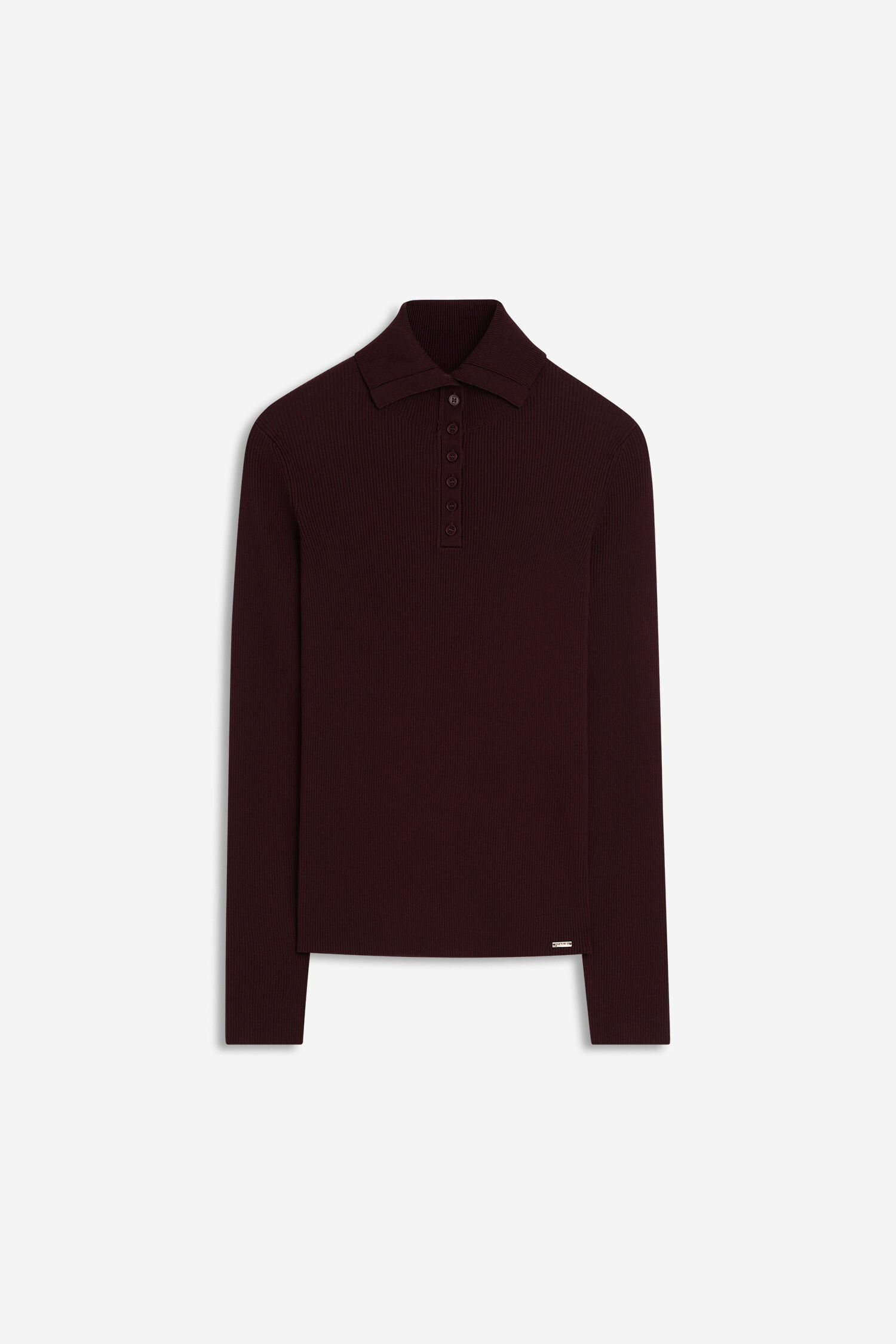 Langarm, Ärmel, Kastanienbraun, Pullover, Mantel