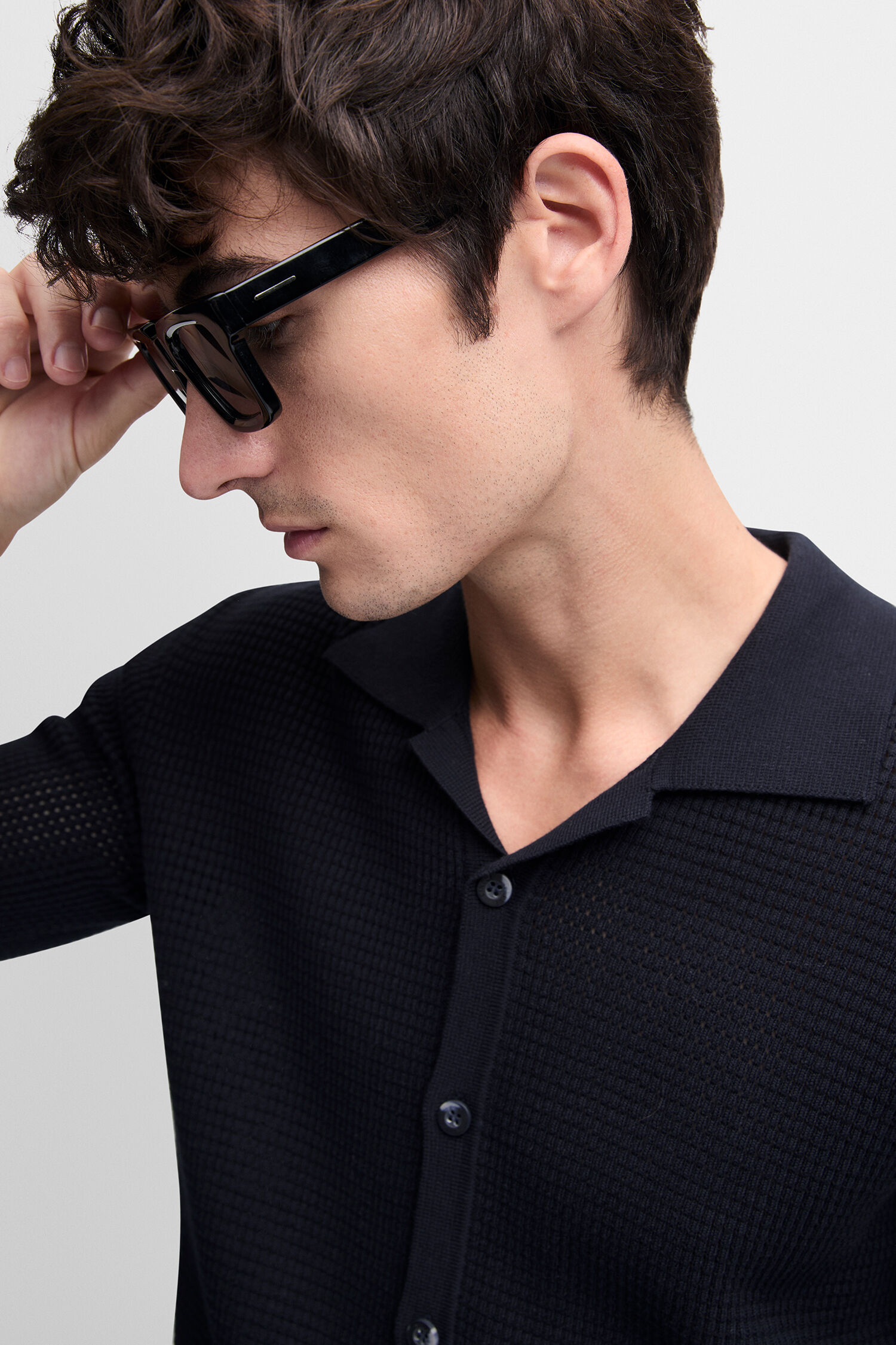 Hemd, Pullover, Erwachsener, Mann, Person