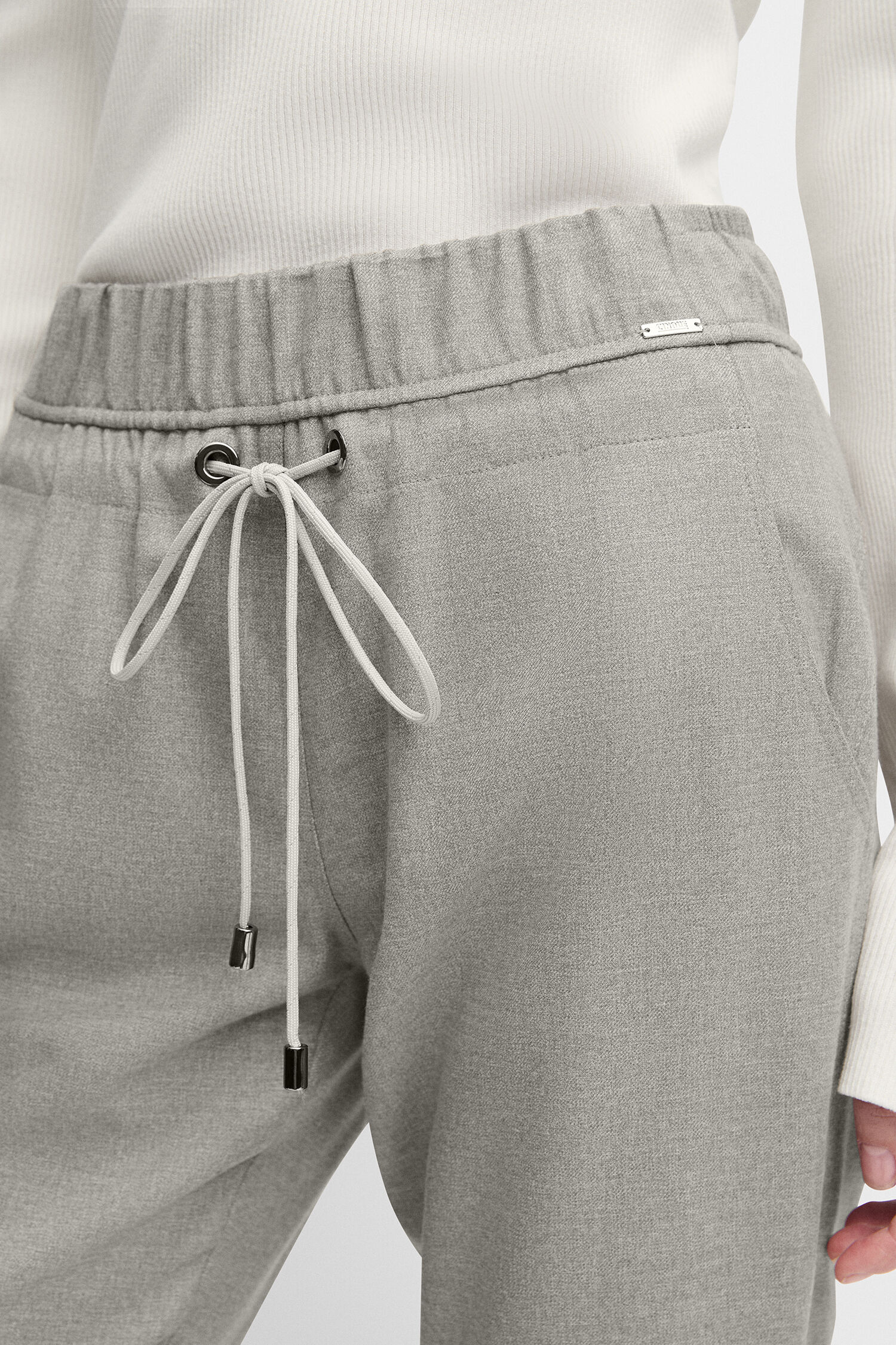 Bekleidung, Hosen, Dekoration für Zuhause, Leinen, Person