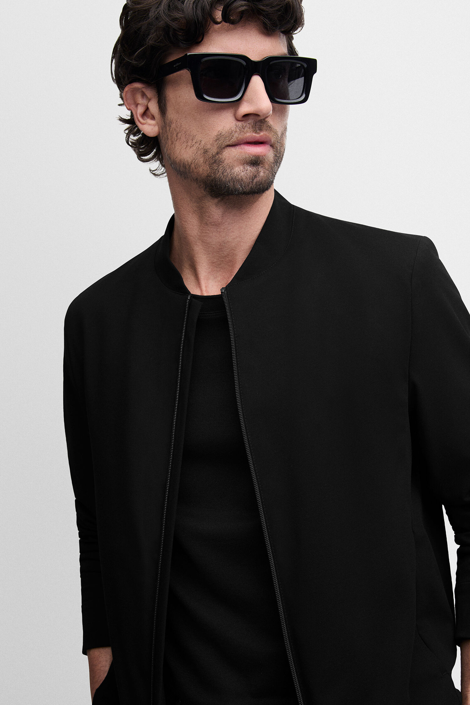 Mantel, Jacke, Blazer, Sonnenbrille, Langarm