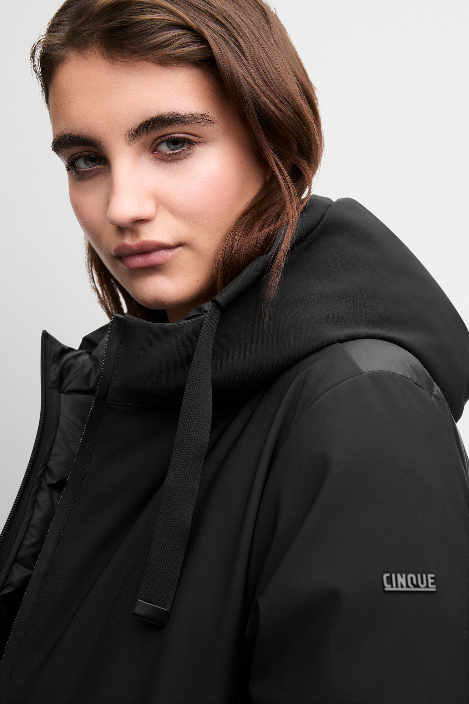 jacke, hoodie, schwarz, windbreaker, kapuze