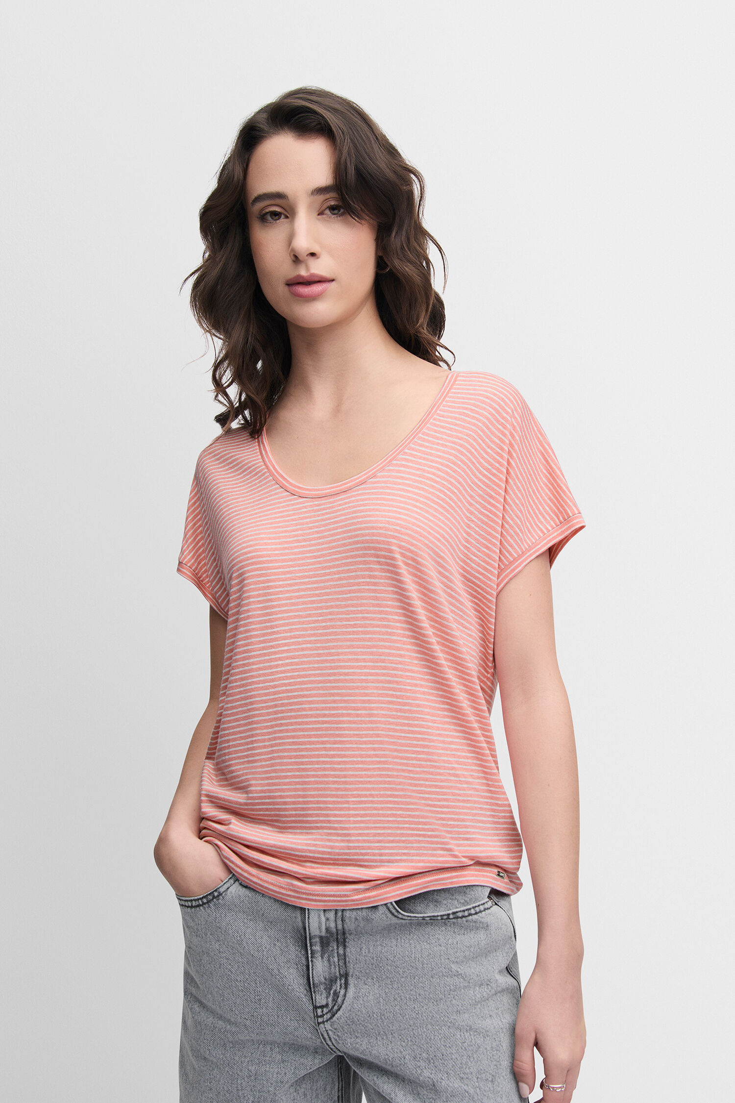 Bluse, T-shirt, Person, Jeans, Gesicht -