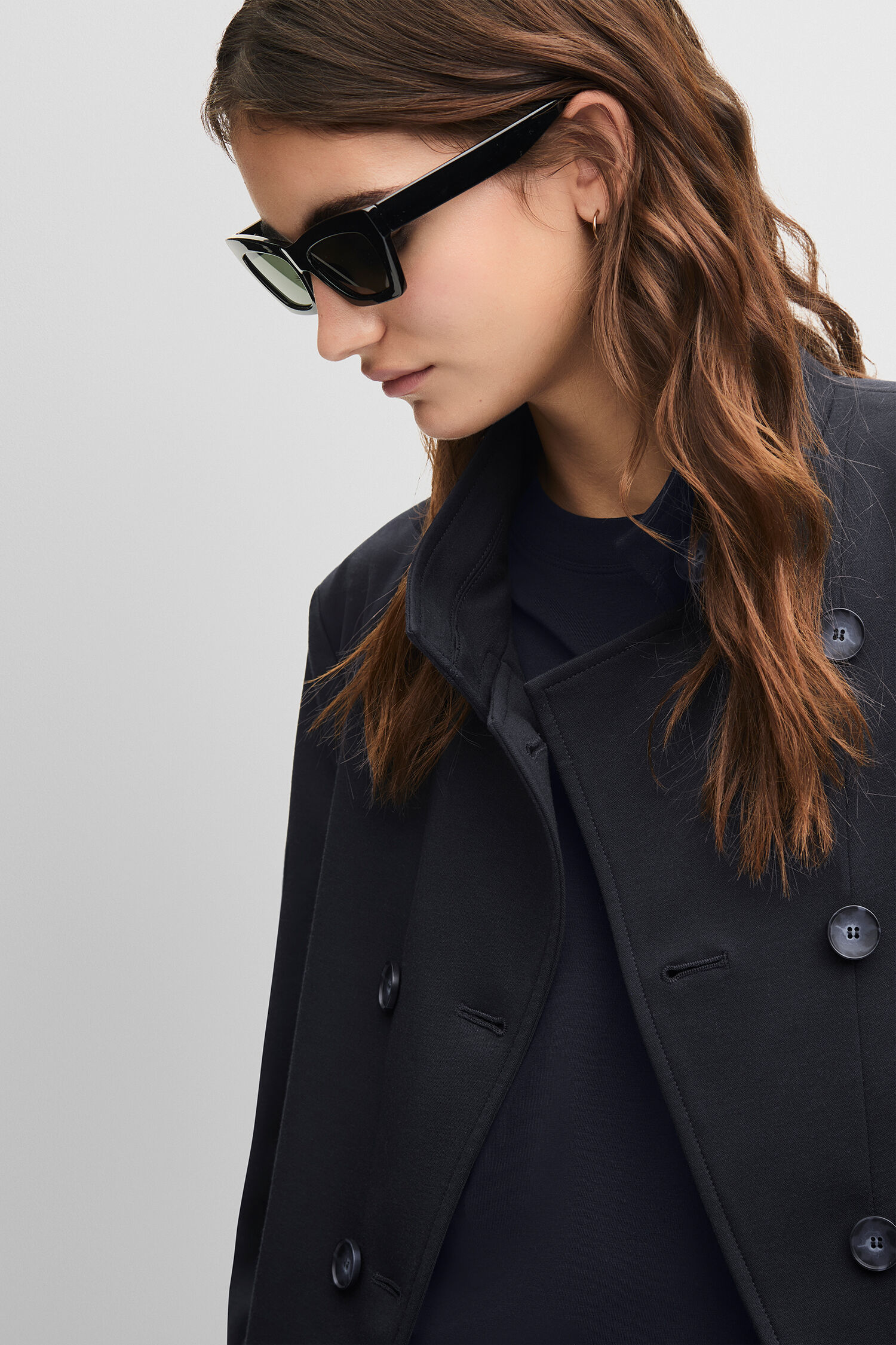 Mantel, Jacke, Sonnenbrille, Blazer, Anzug