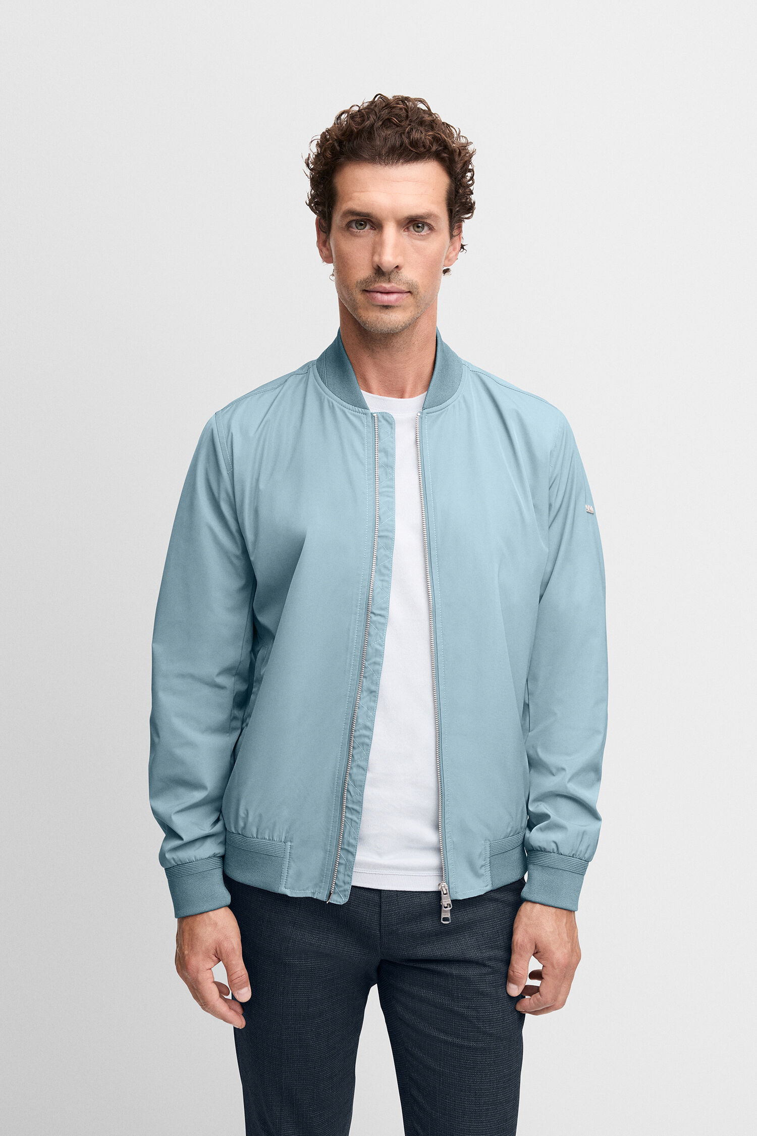 Hemd, Langarm, Mantel, Jacke, Person