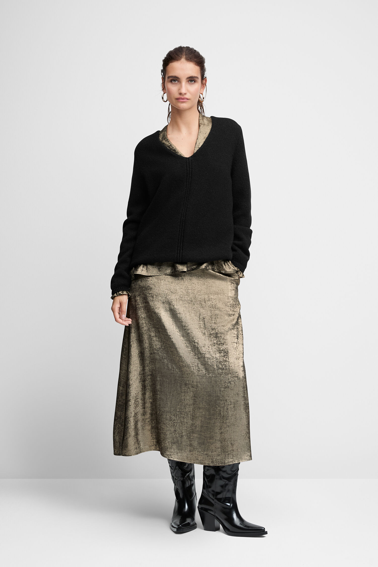 Bekleidung, Rock, Person, Strickwaren, Pullover