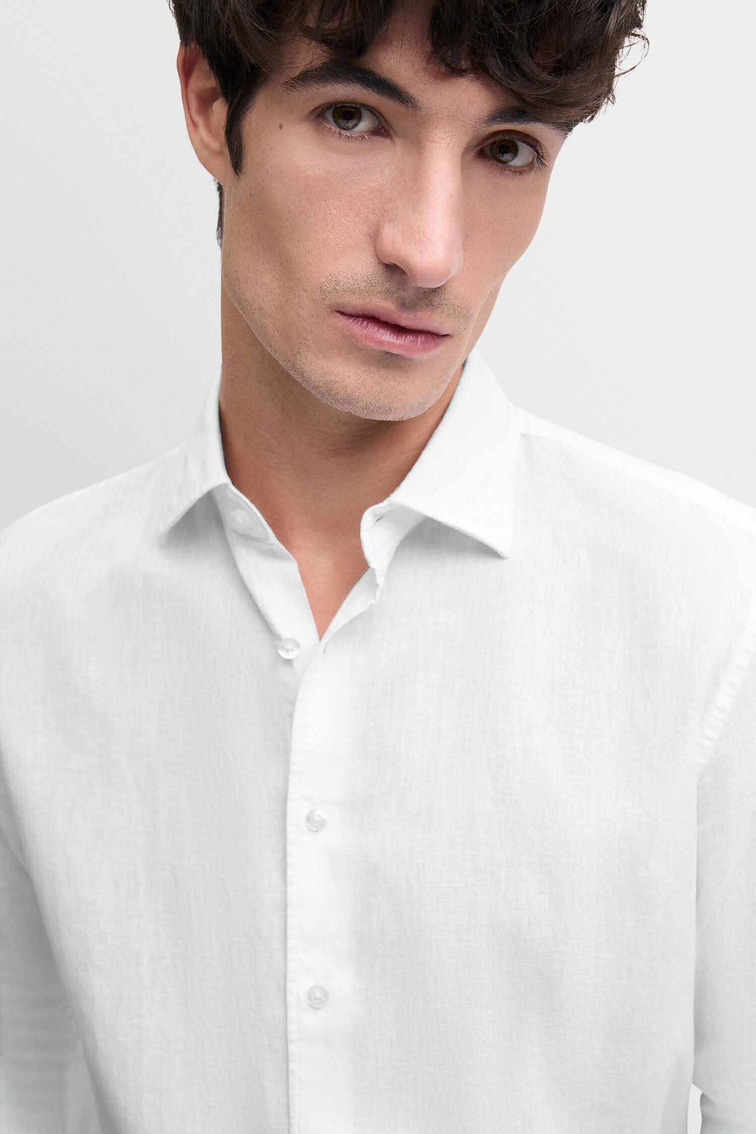 Hemd, Kleid, Hemd, Langarm, Mann, Person