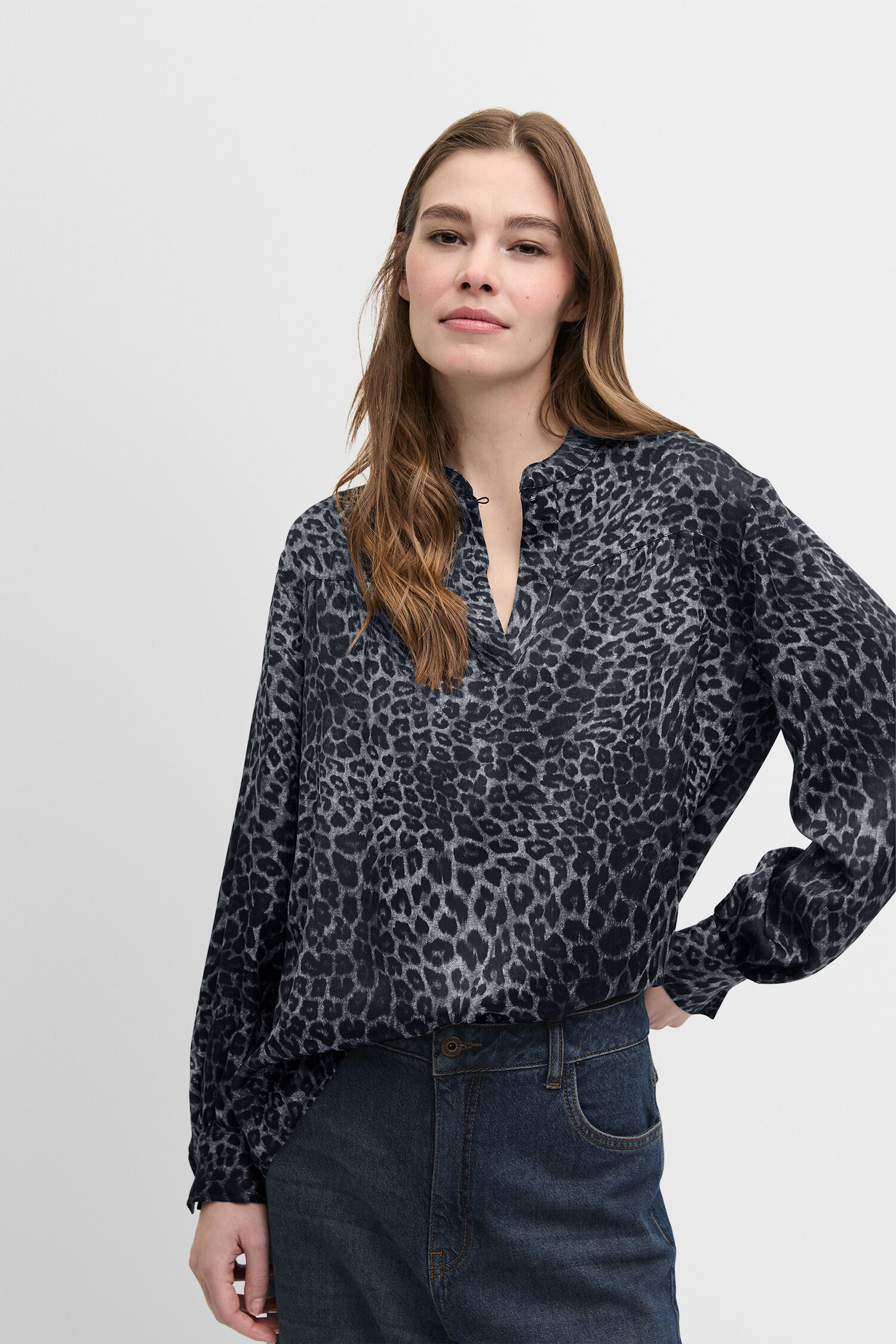 Bluse, Langarm, Erwachsener, Person, Frau