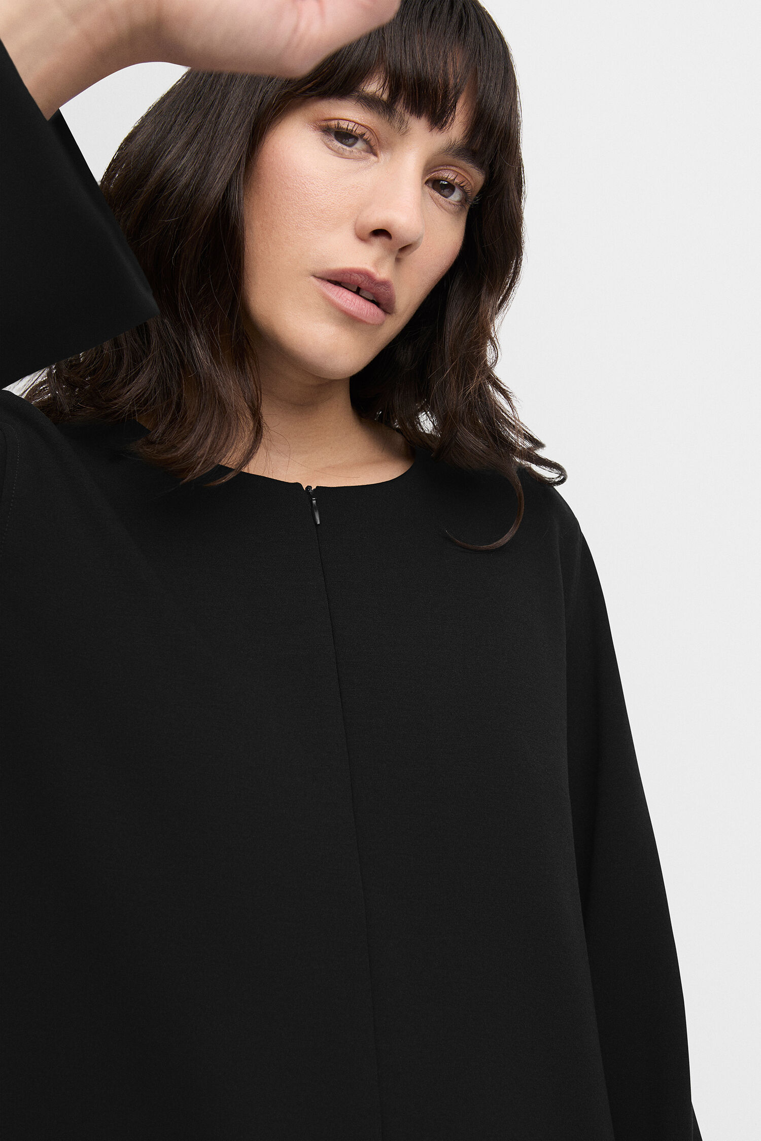 Kleid CIRIBIANA Langarm, Modisch, Erwachsener, Person, Frau