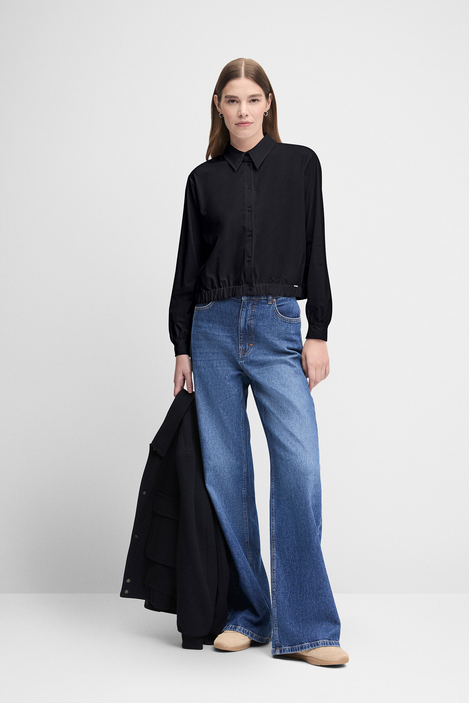 Bluse, Kleidung, Hosen, Jeans, Langarm