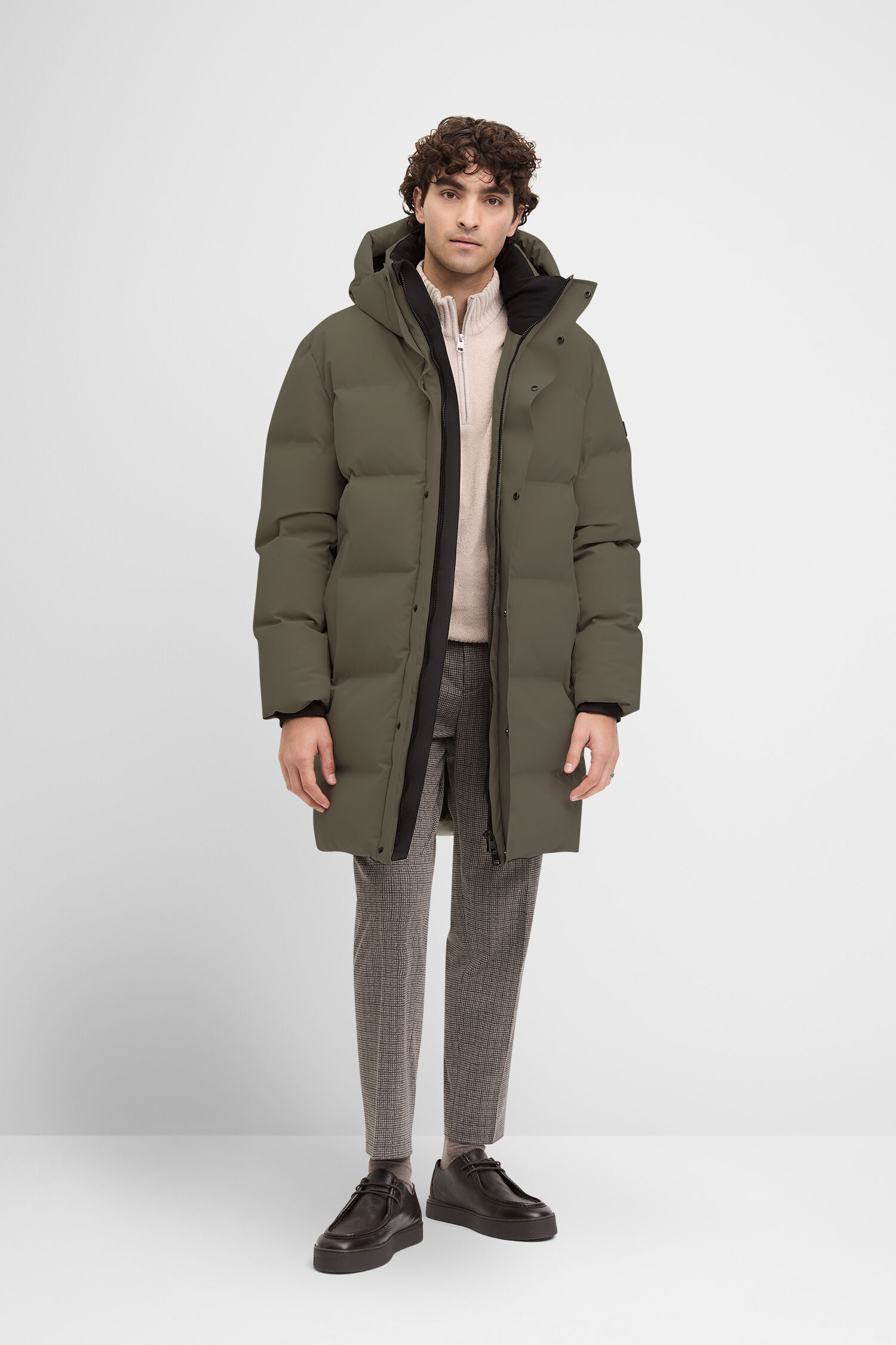 Mantel, Jacke, Mann, Person