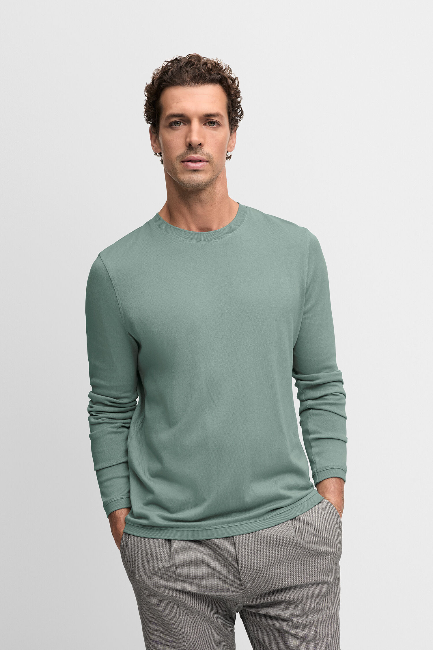 Langarm, Ärmel, Erwachsener, Mann, Person