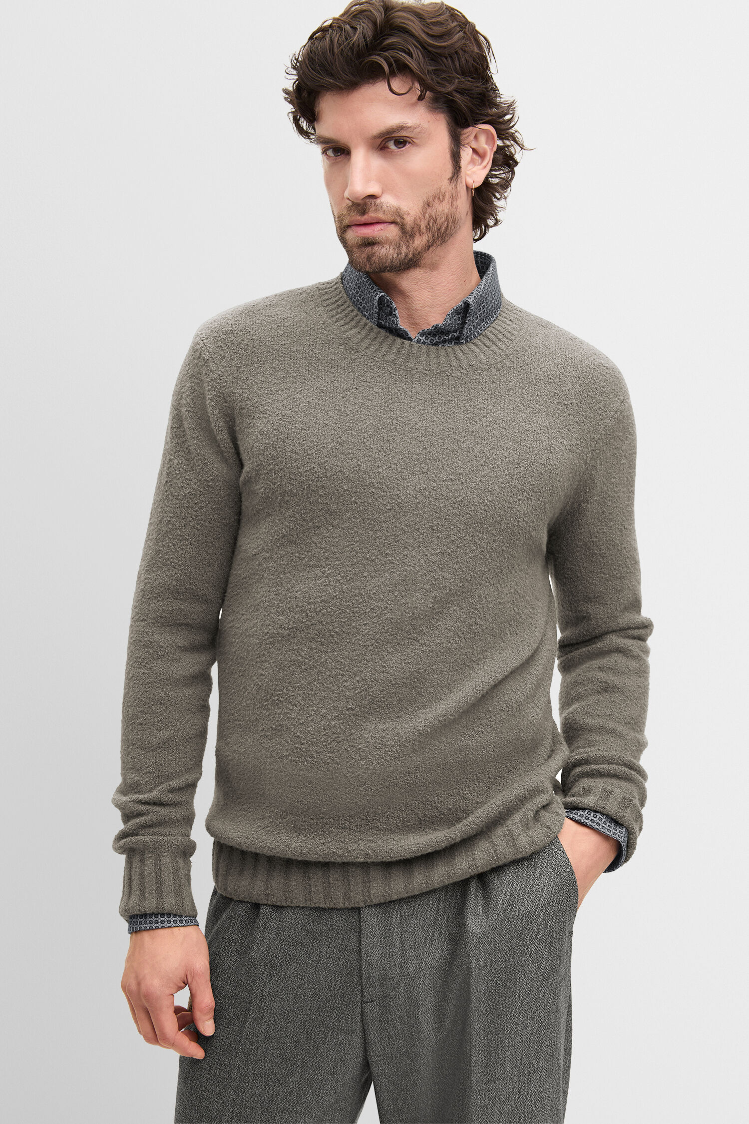 Strickwaren, Pullover, Erwachsener, Mann, Person