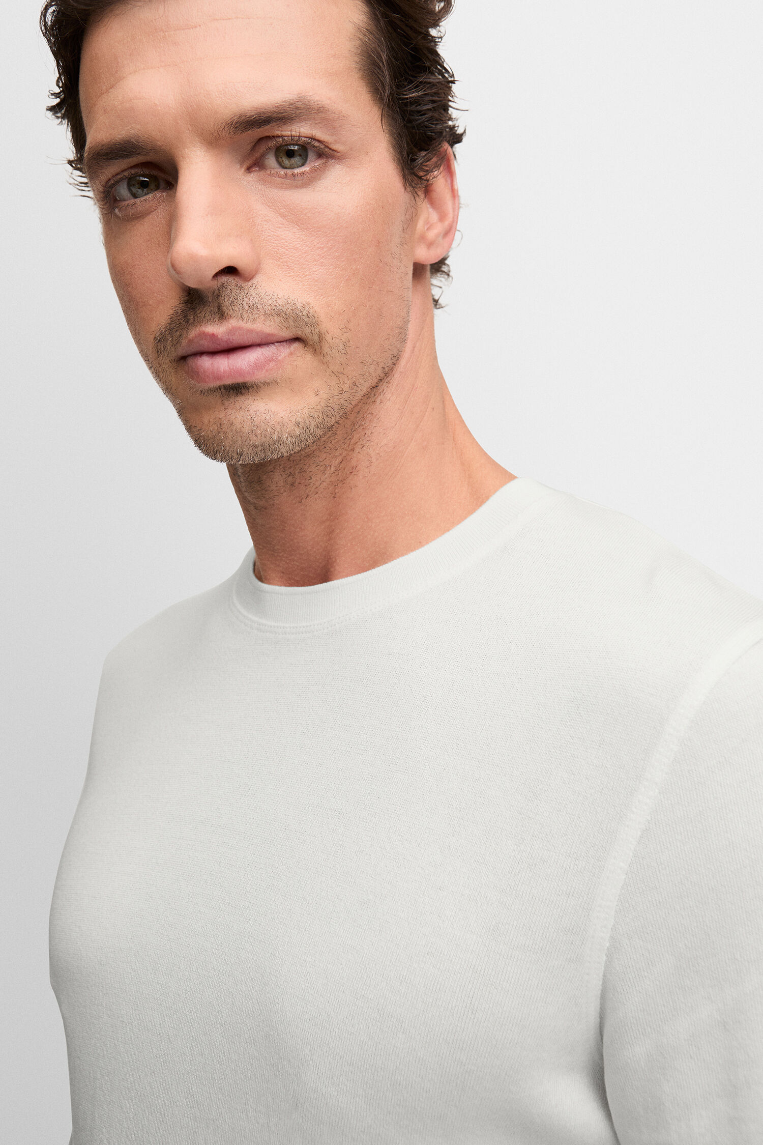 Langarm, Ärmel, T-Shirt, Mann, Person