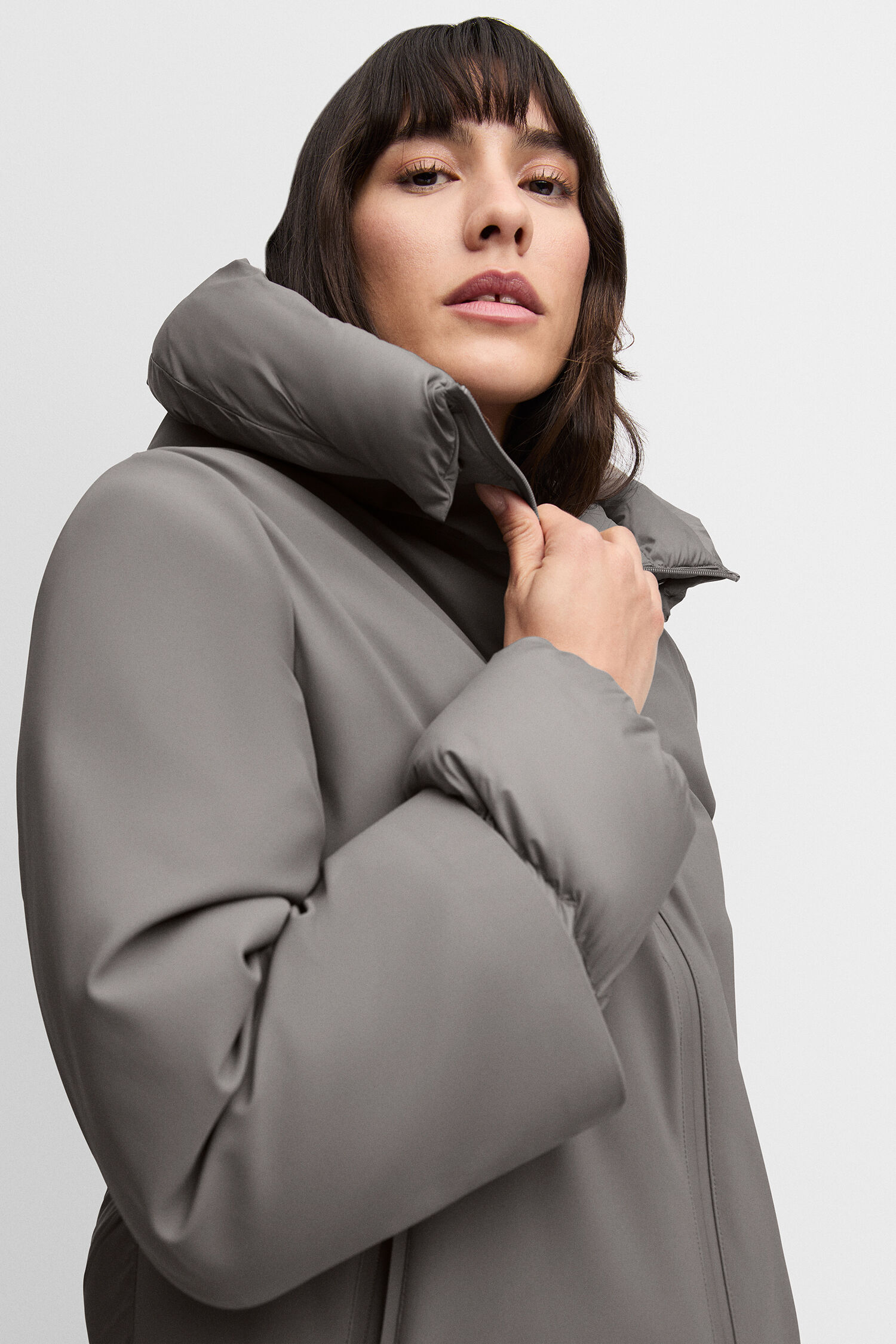 Mantel, Jacke, Erwachsener, Person, Frau
