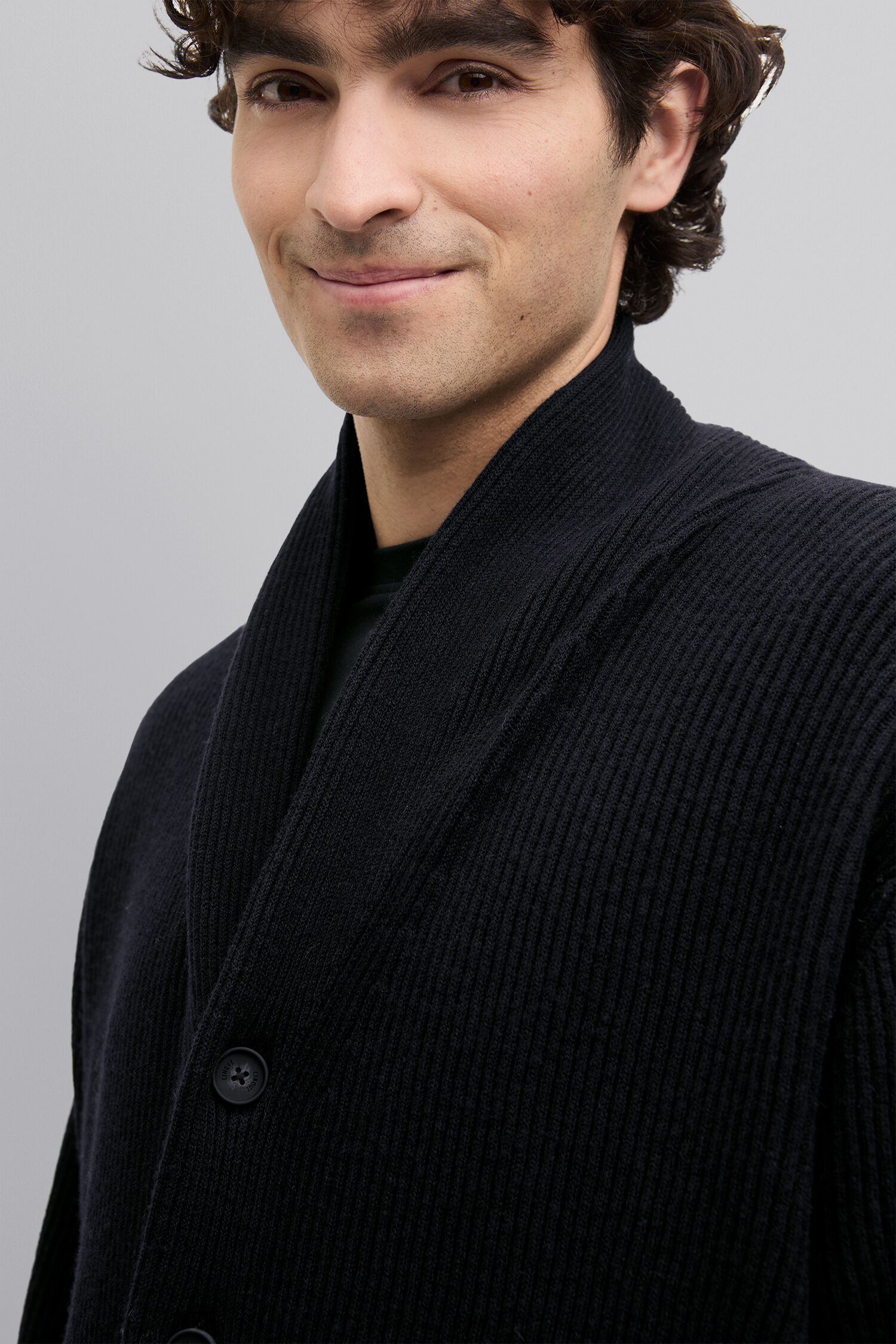 Strickjacke CINANDO Mantel, Pullover, Erwachsener, Mann, Person