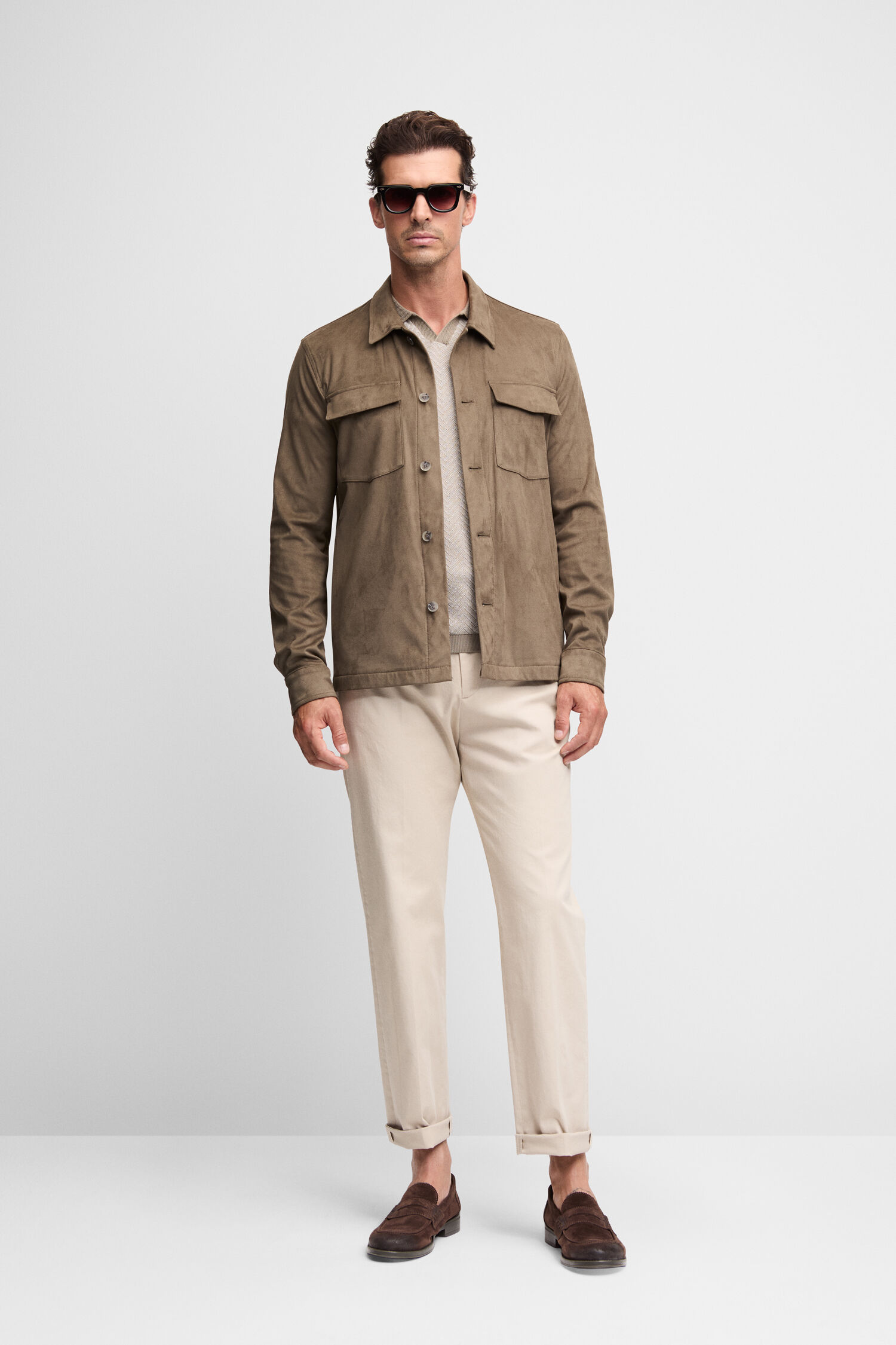 Mantel, Jacke, Khaki, Mann, Person